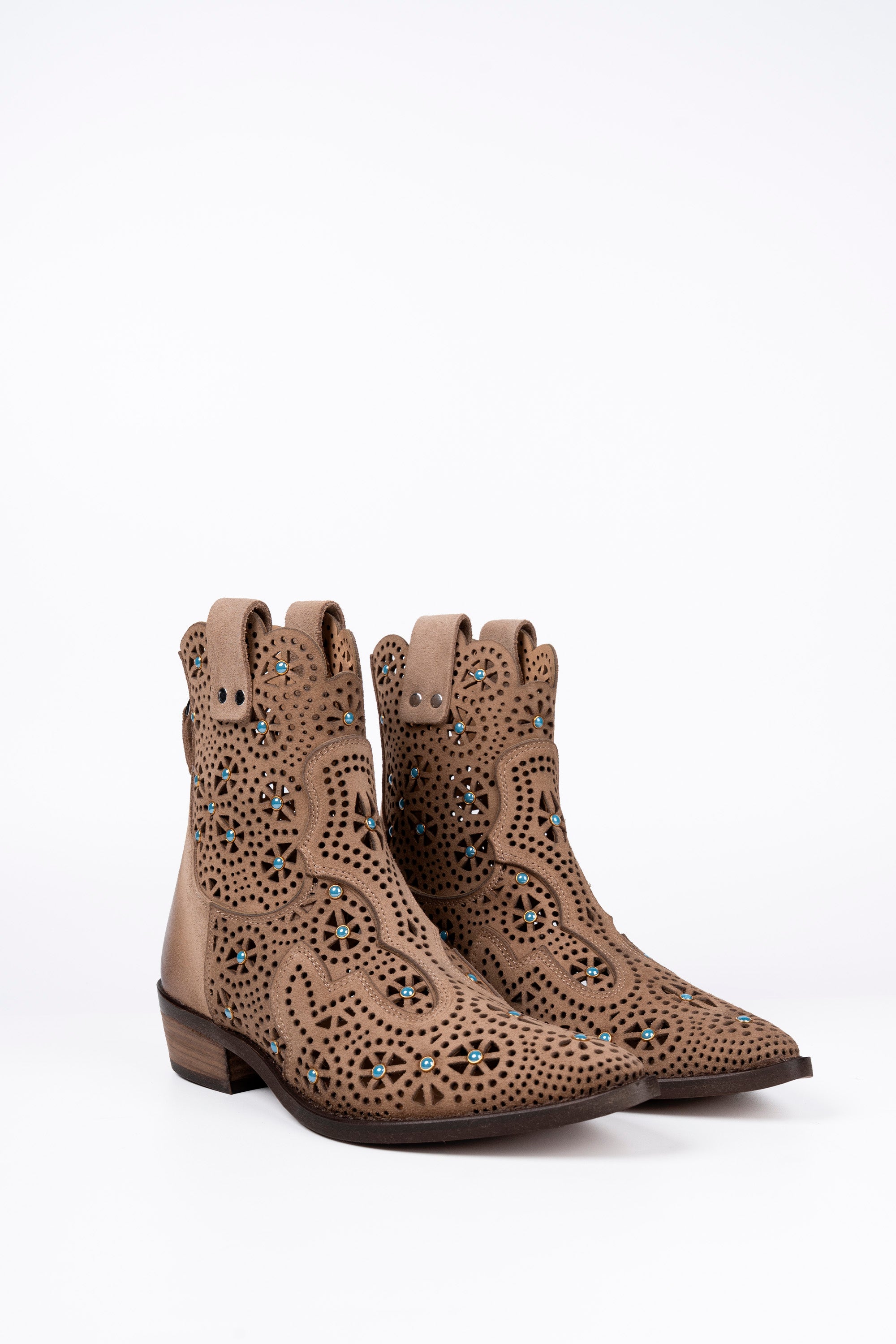 Cassandra Suede Ankle Boots