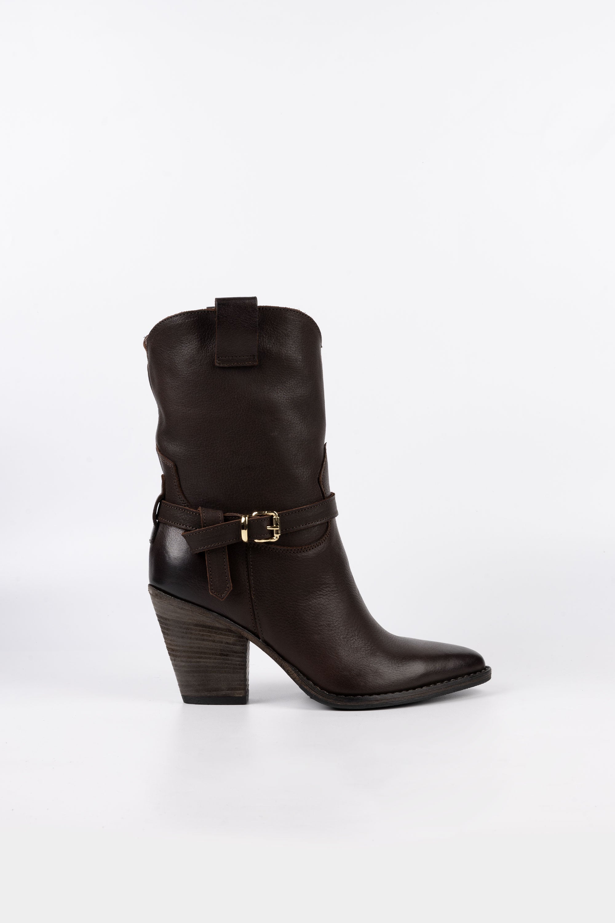 Stivaletti in Pelle Asportata Evelyn