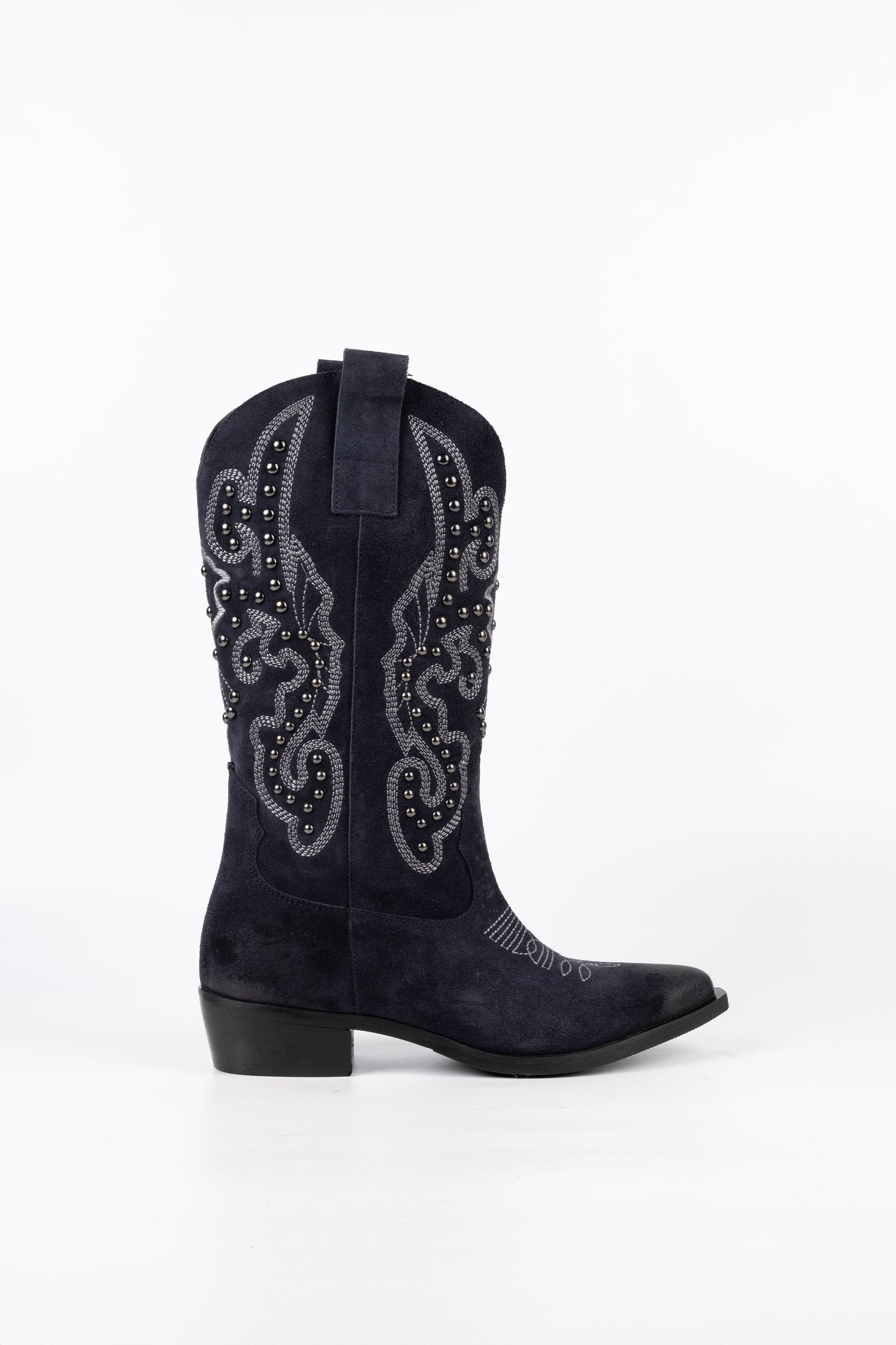 Stivali Texani in Camoscio Penelope