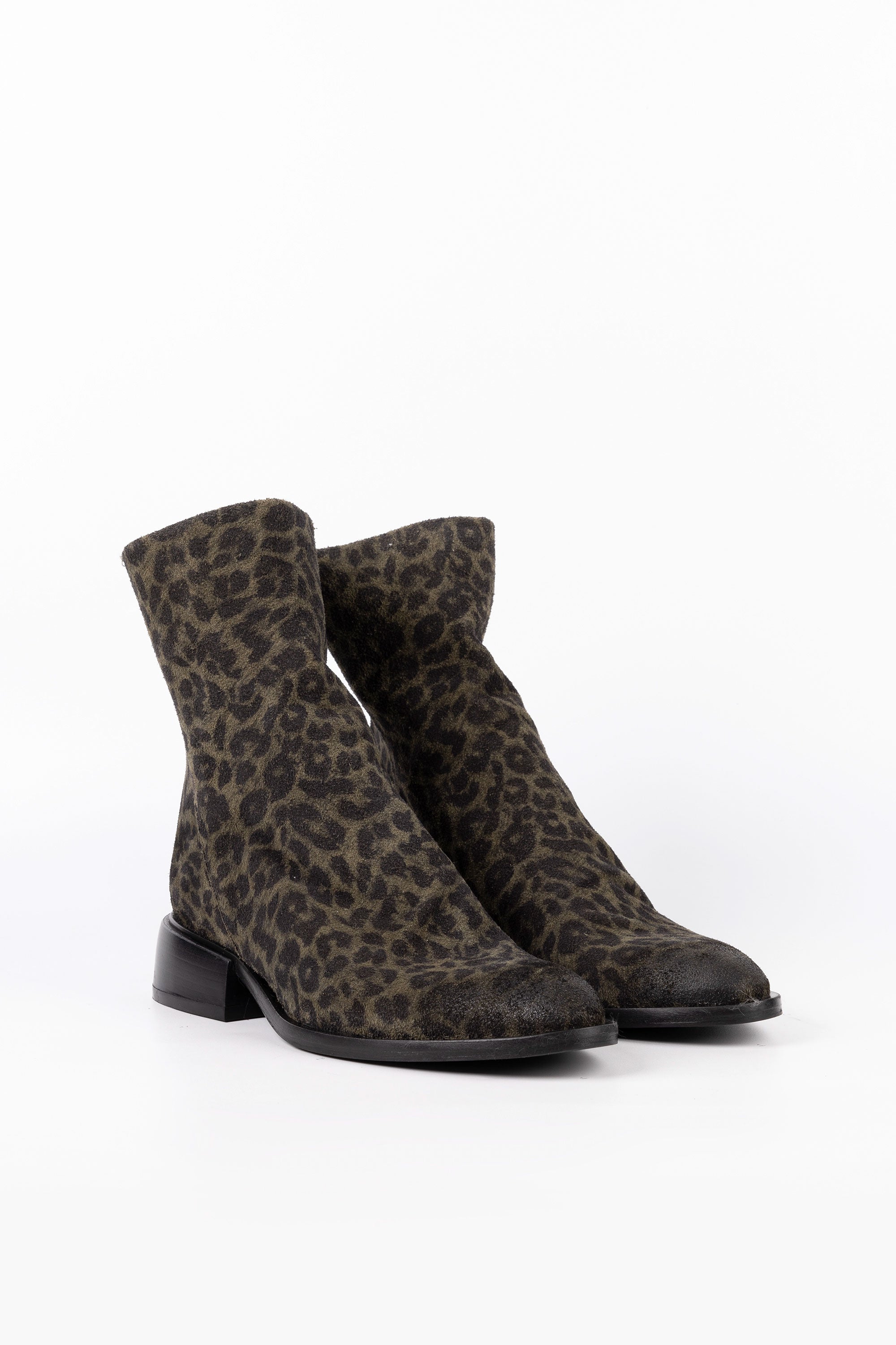Stivaletti in Pelle Maculata Luna - Mimmu