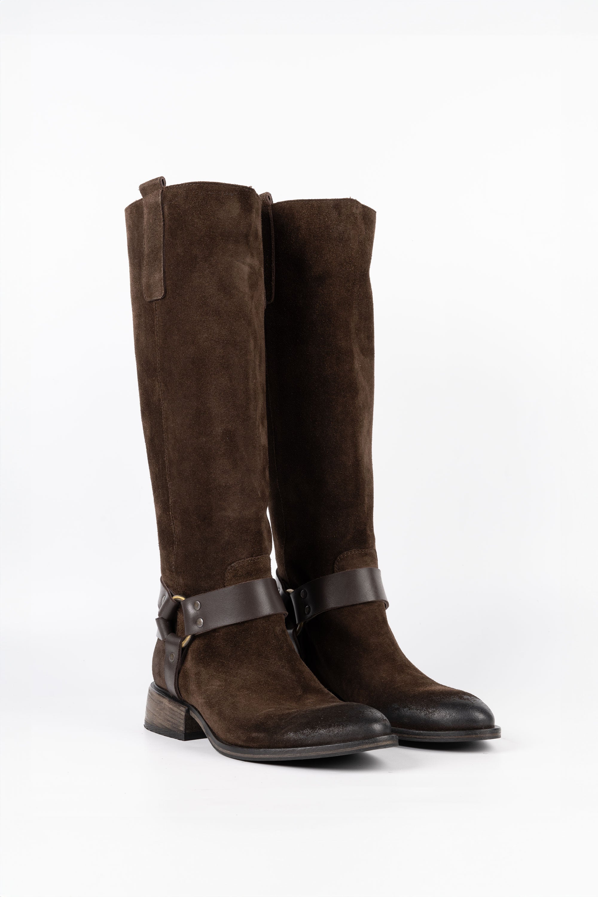 Stivali in Camoscio Sara