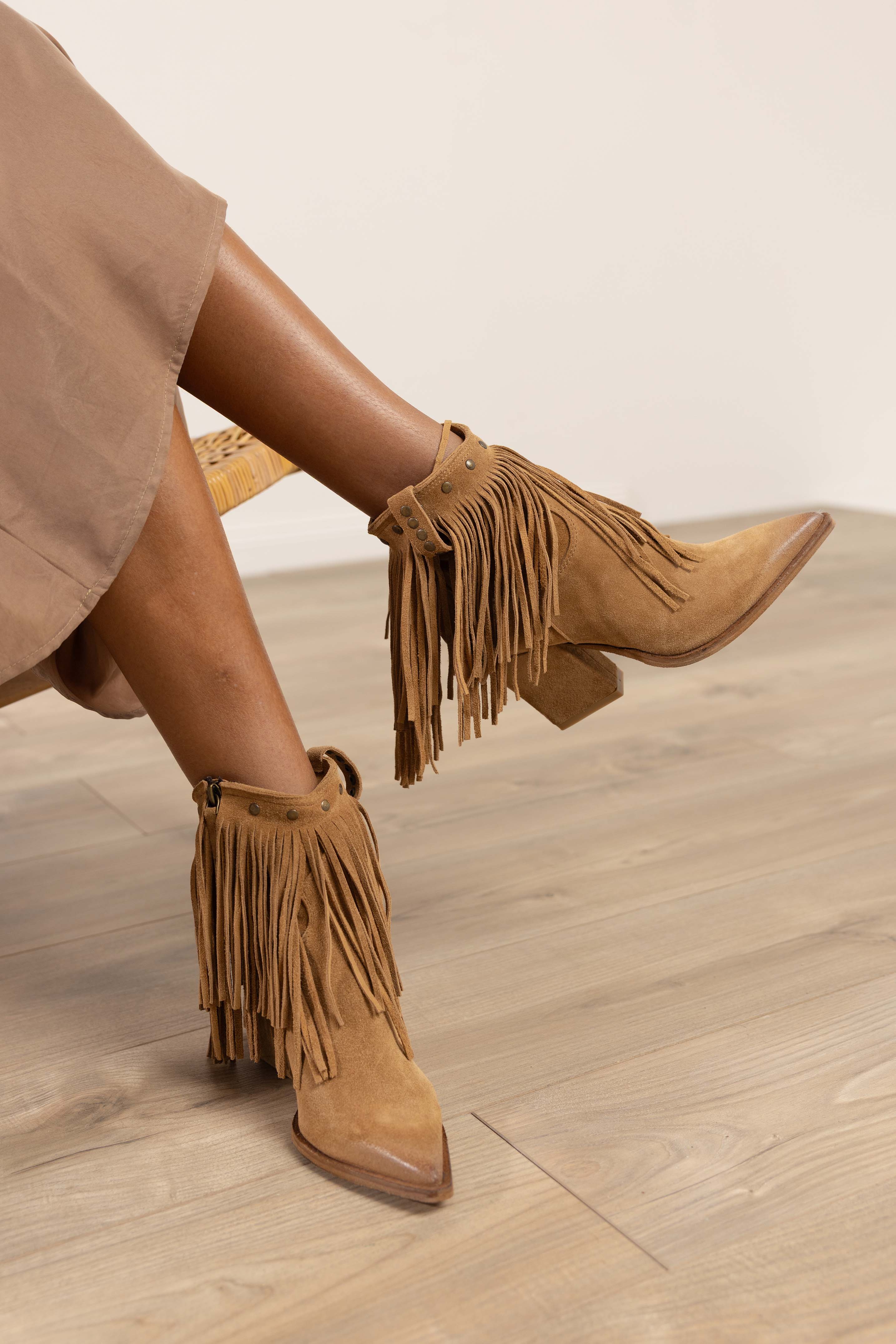 Stivaletti in Camoscio Gabriela