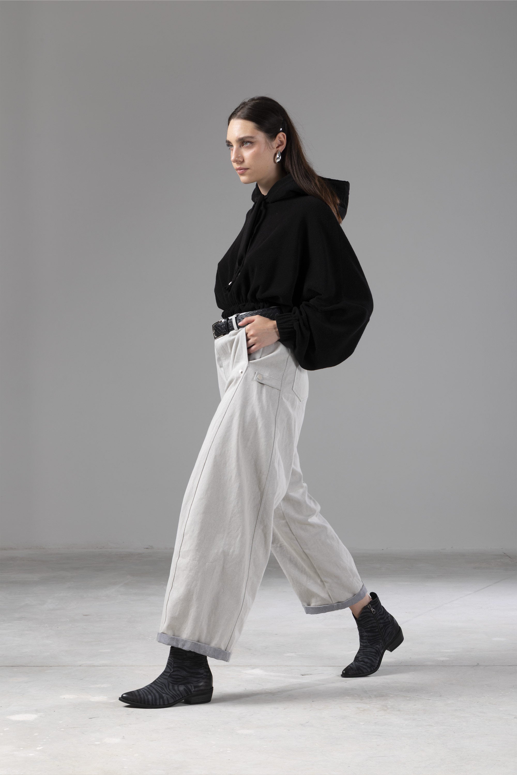 Stivaletti in Pelle Zebrata Giorgia - Mimmu