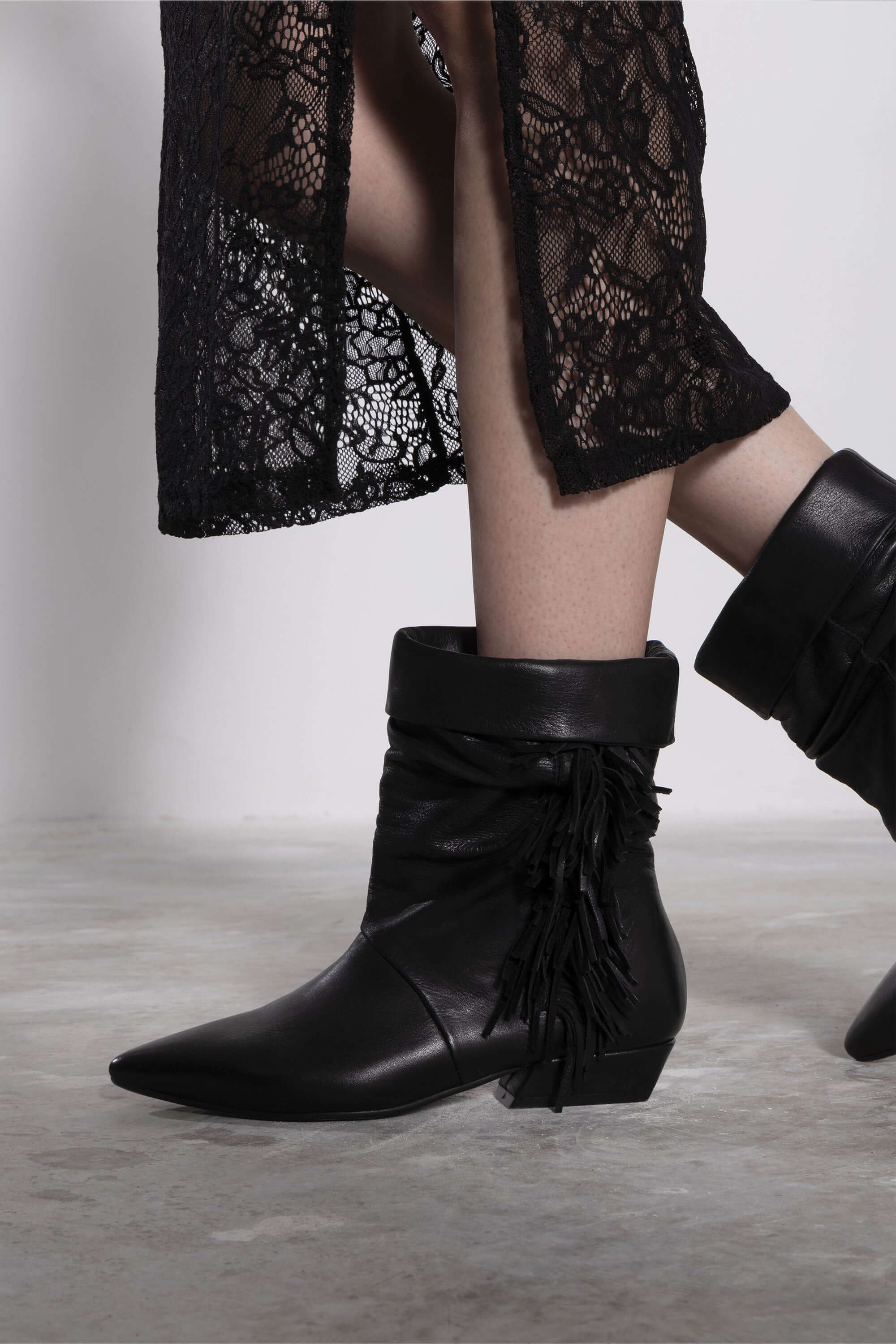 Stivaletti texani in Pelle Grace