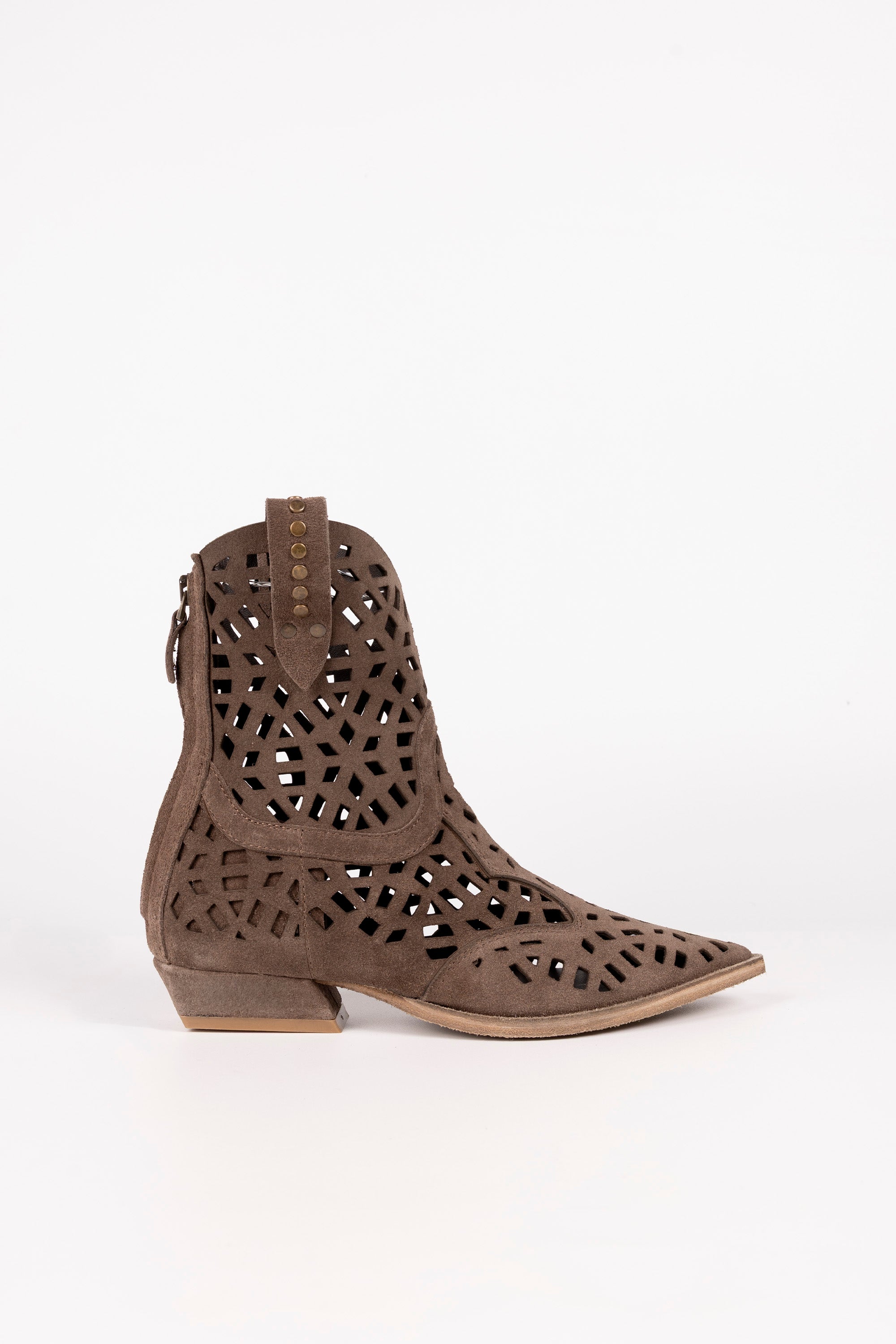 Lucille Suede Ankle Boots
