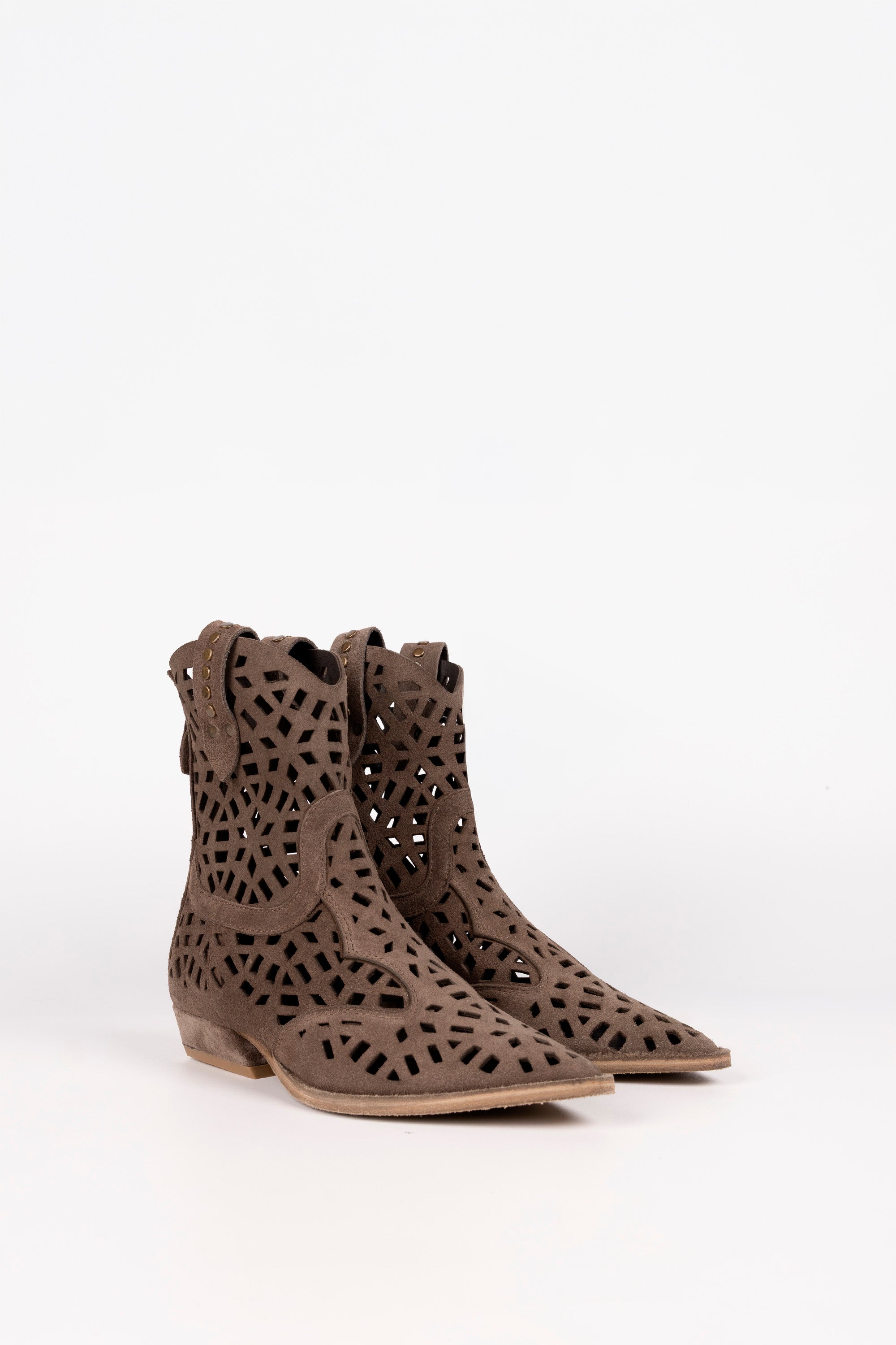 Lucille Suede Ankle Boots