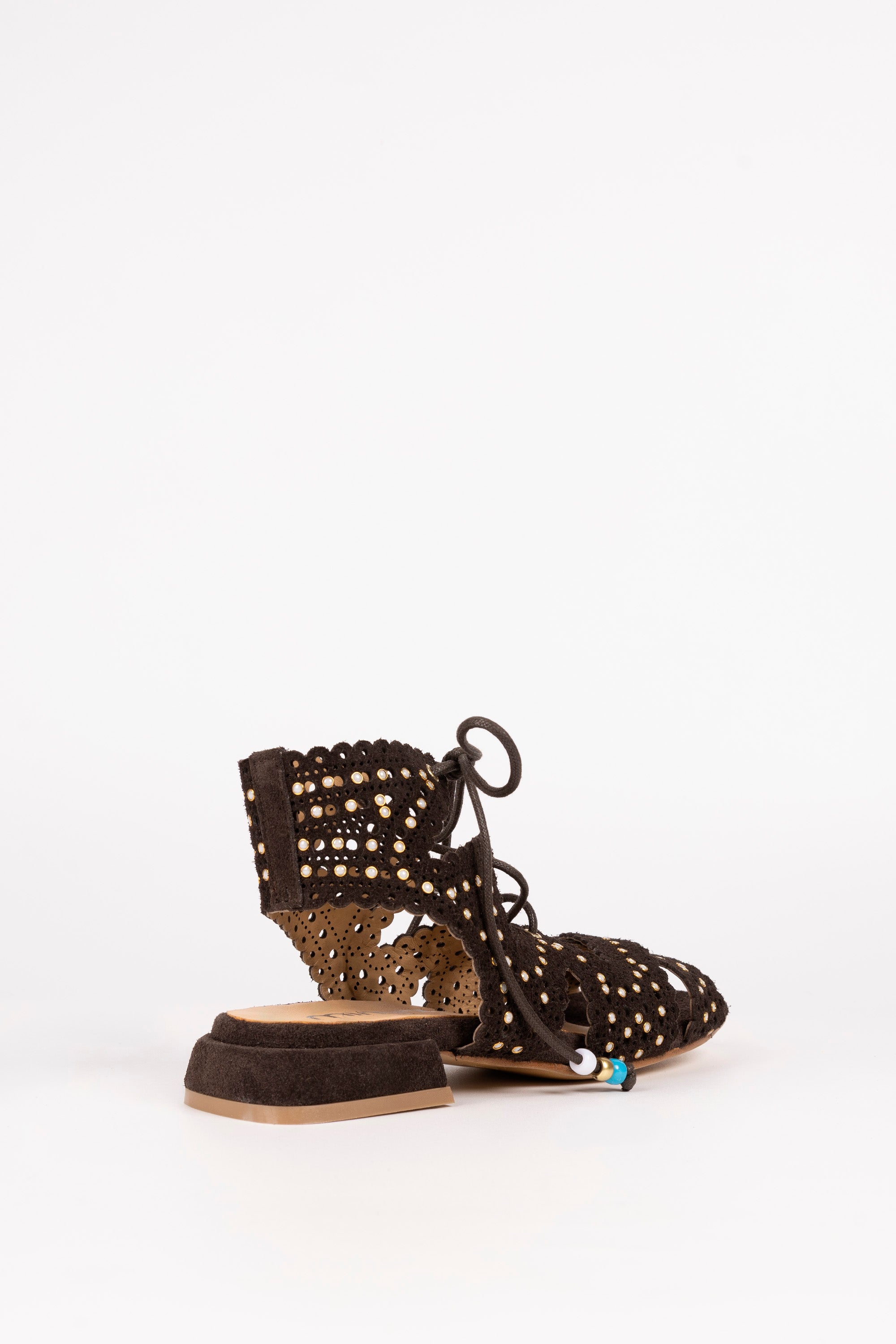 Sandali in Camoscio Roxie
