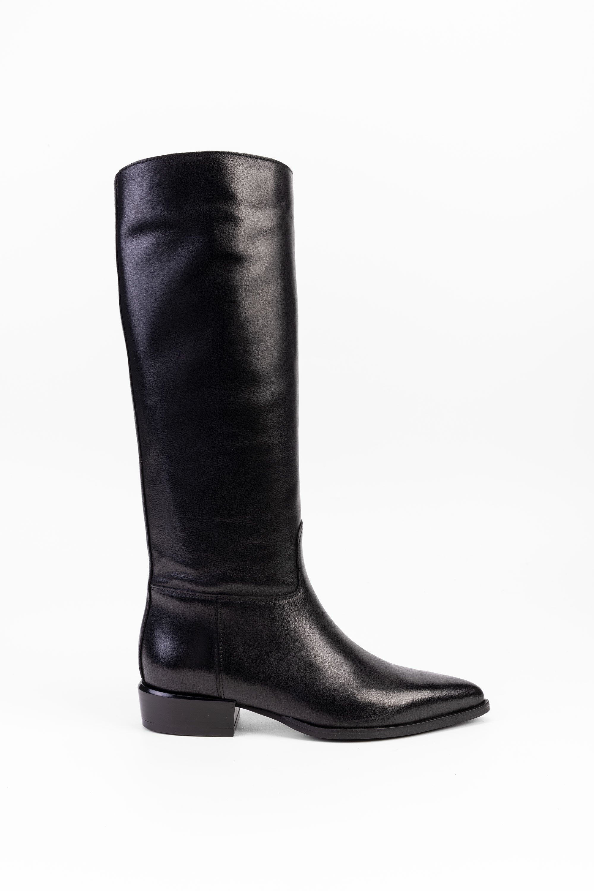 Stivali in Pelle Hana - Nero