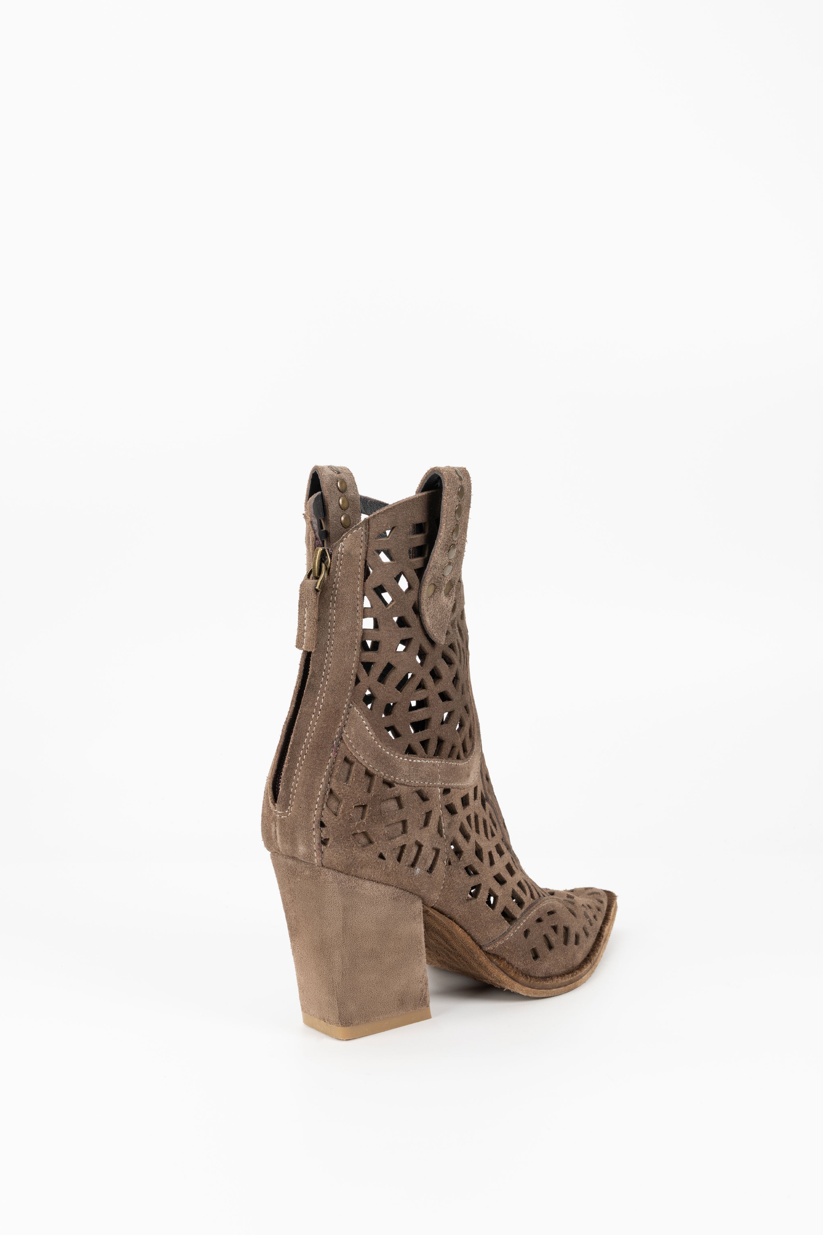 Stivaletti in Camoscio Bridget - Mimmu