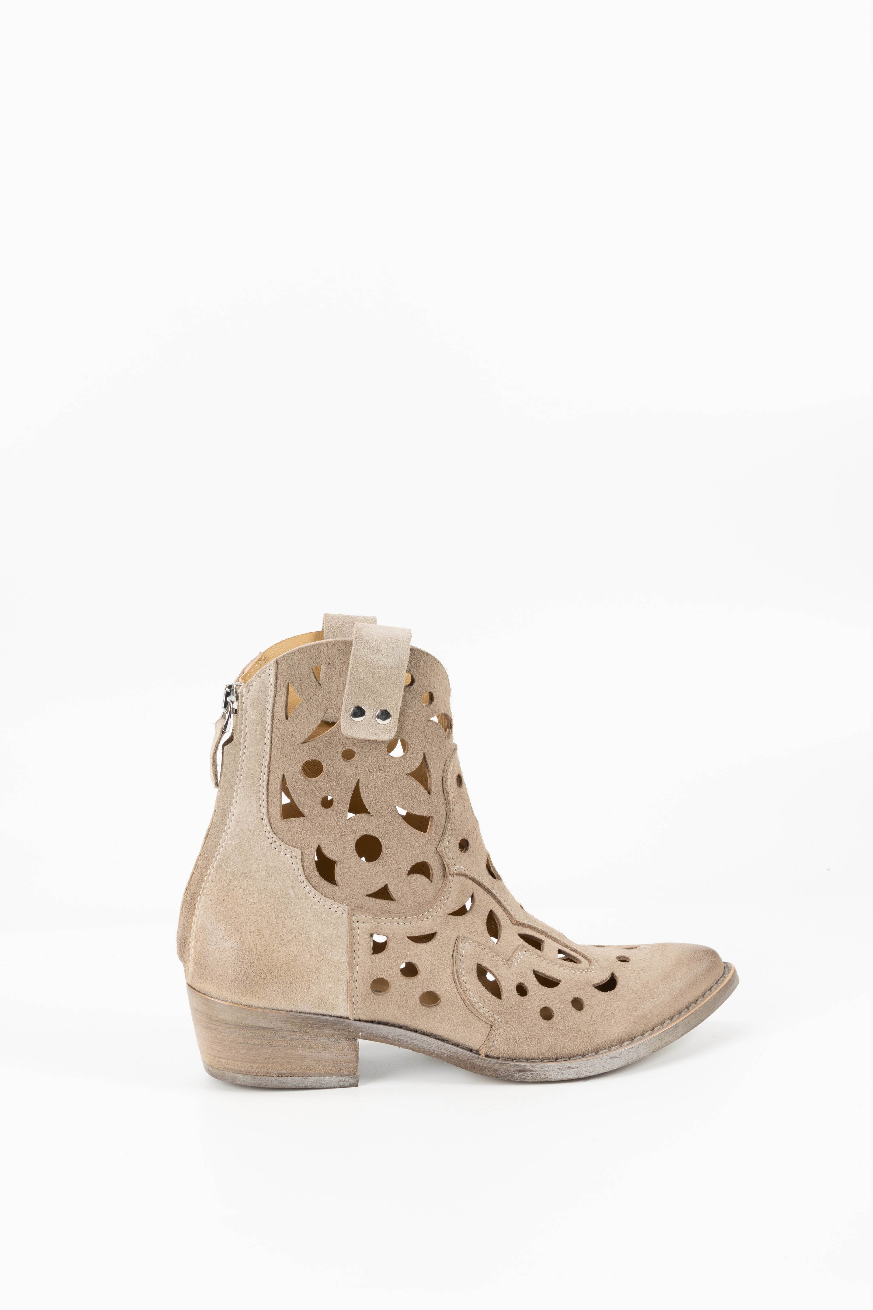 Stivaletti in Camoscio Audrey - Mimmu