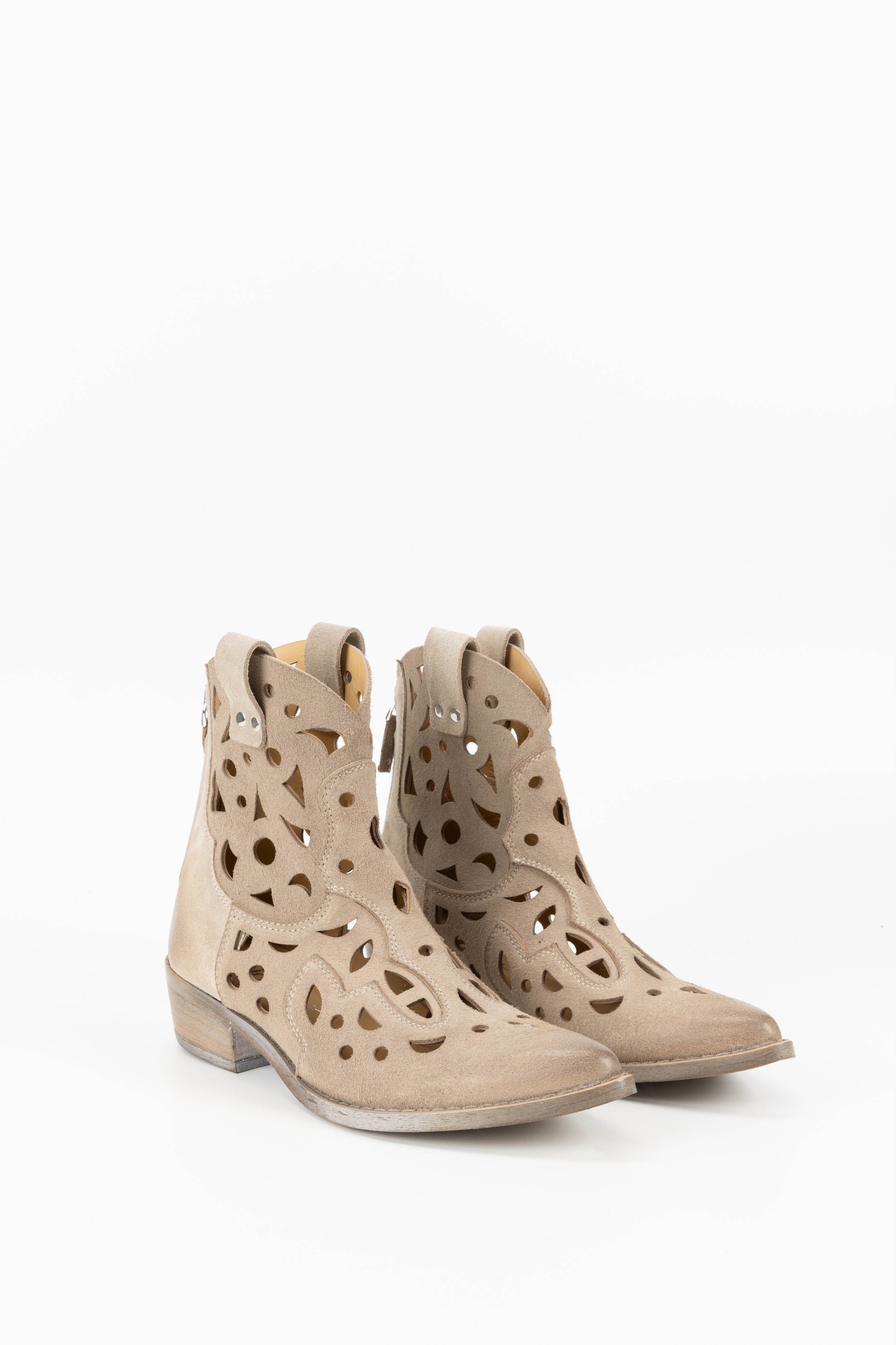 Stivaletti in Camoscio Audrey - Mimmu