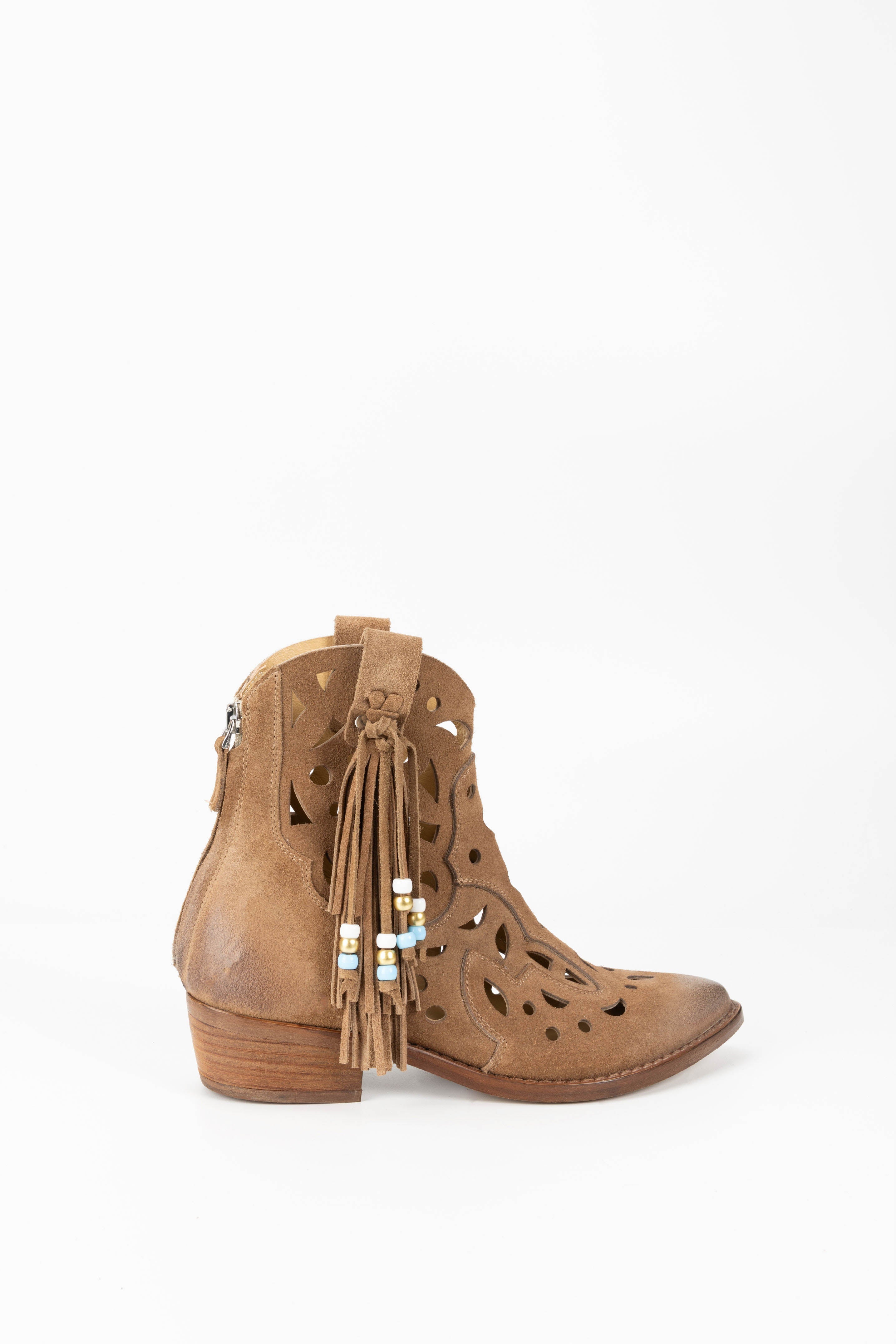 Stivaletti in Camoscio Dora - Mimmu