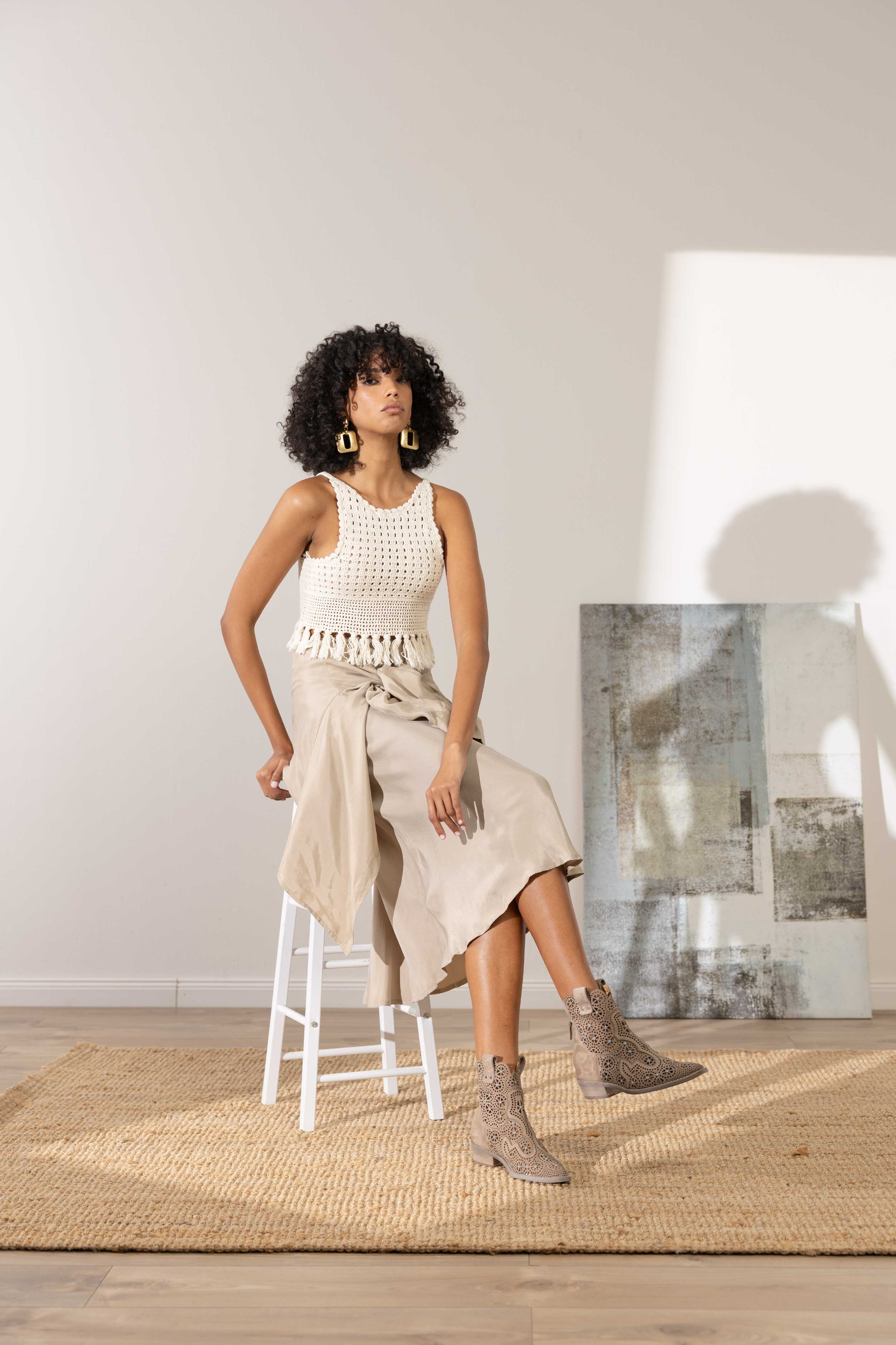 Stivaletti in Camoscio Cassandra - Mimmu