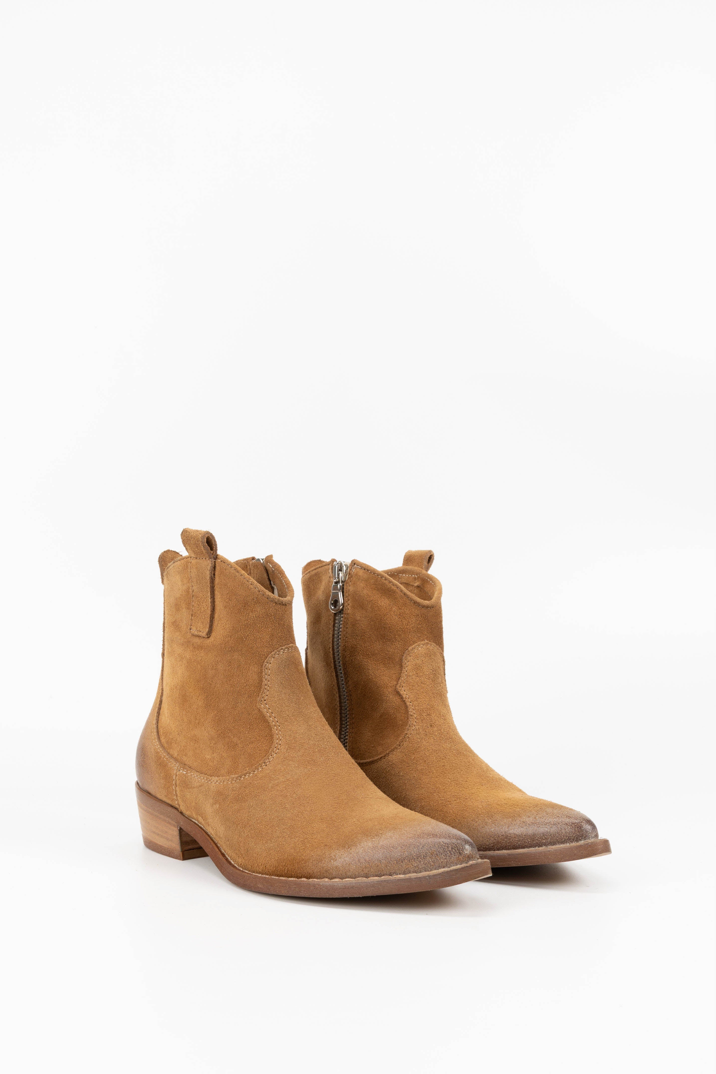 Stivaletti in Camoscio Larissa - Mimmu