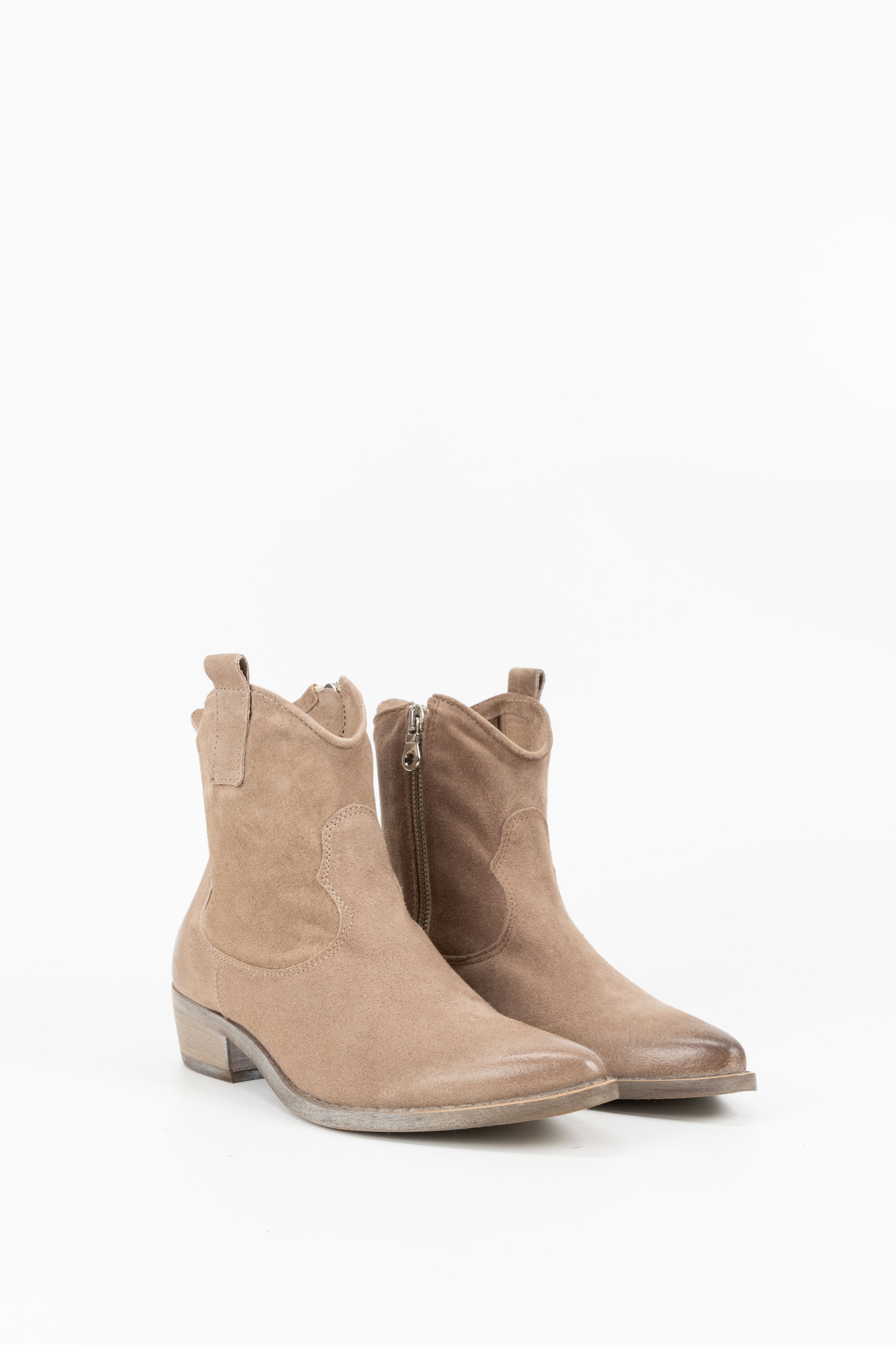 Stivaletti in Camoscio Larissa - Mimmu