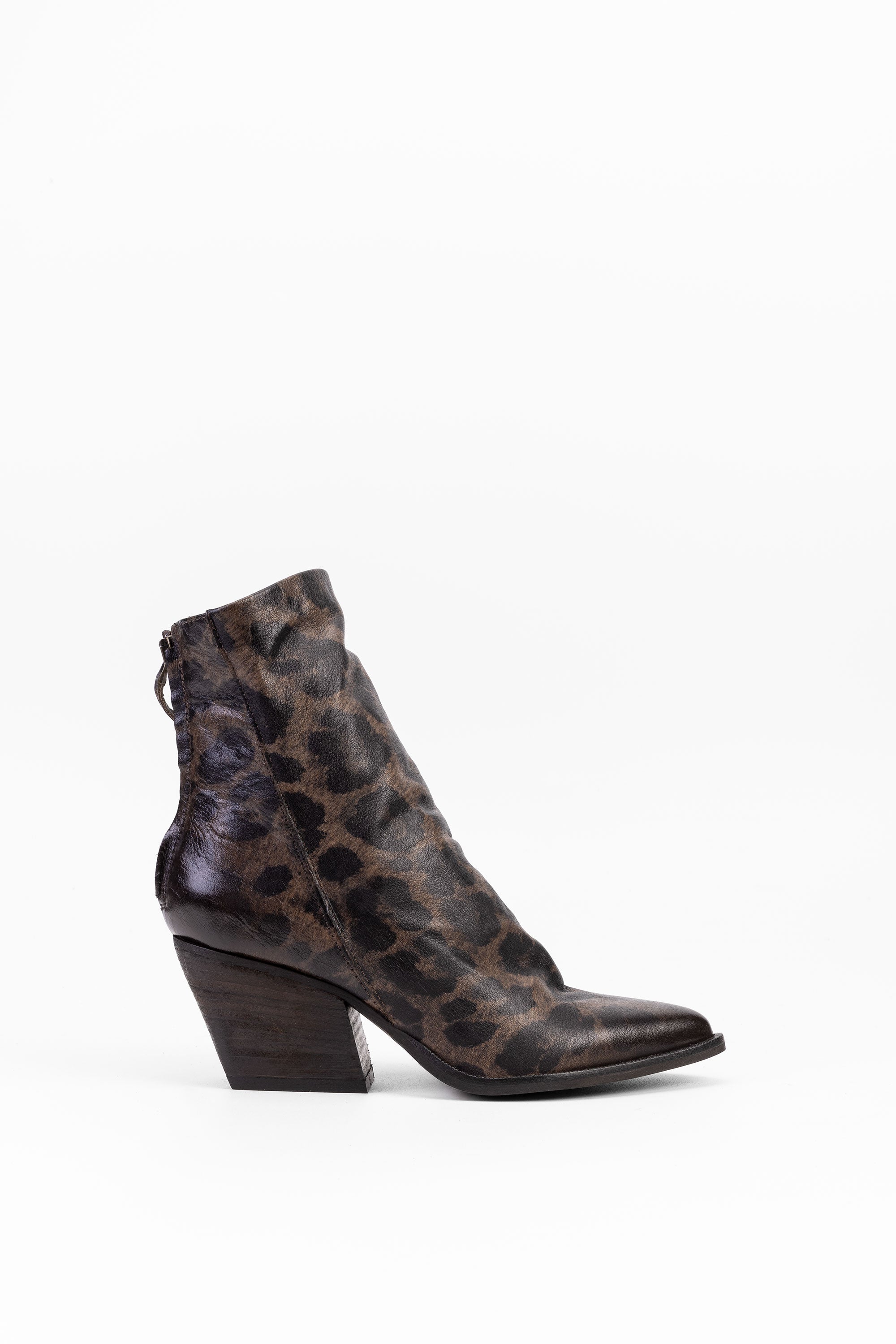 Stivaletti in Pelle Abigail - Marrone Chiaro