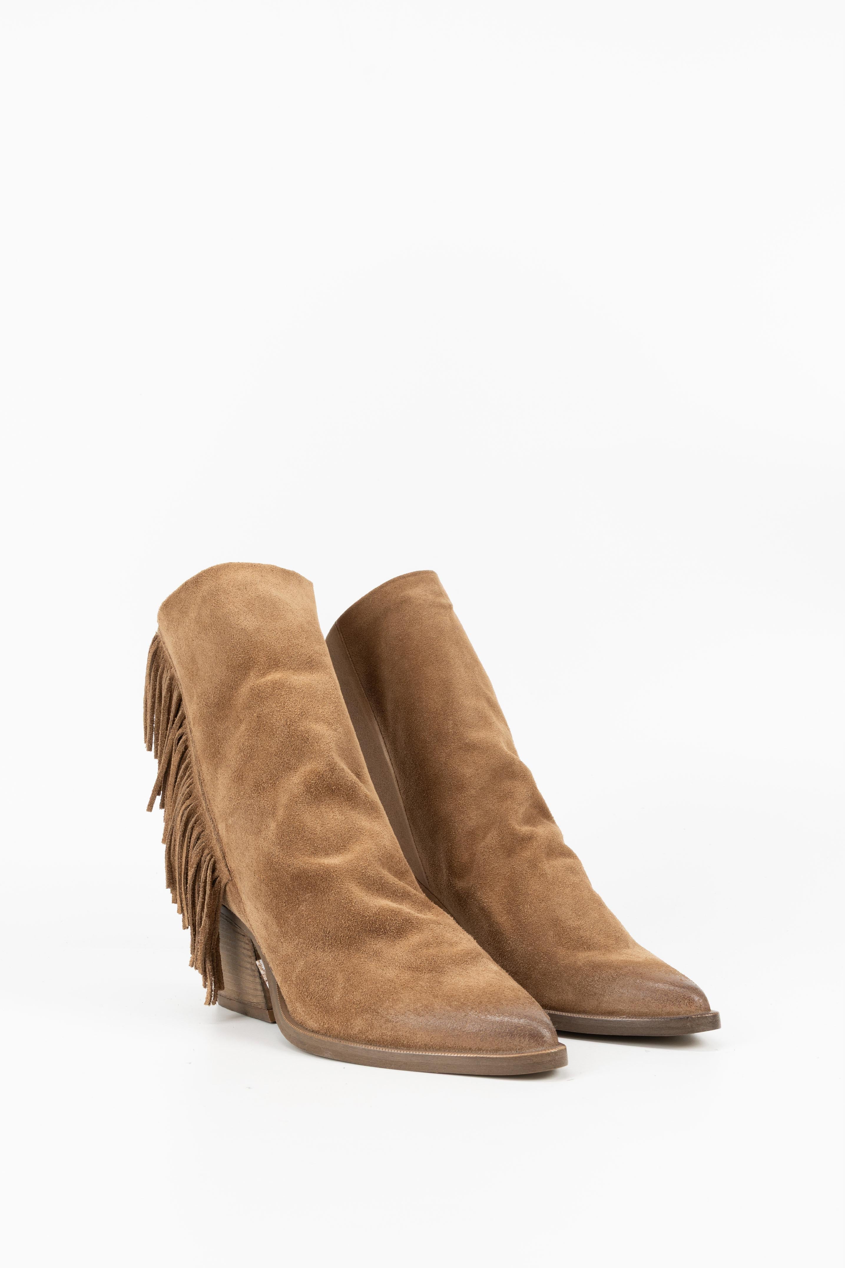 Stivaletti in Camoscio Eveline - Mimmu