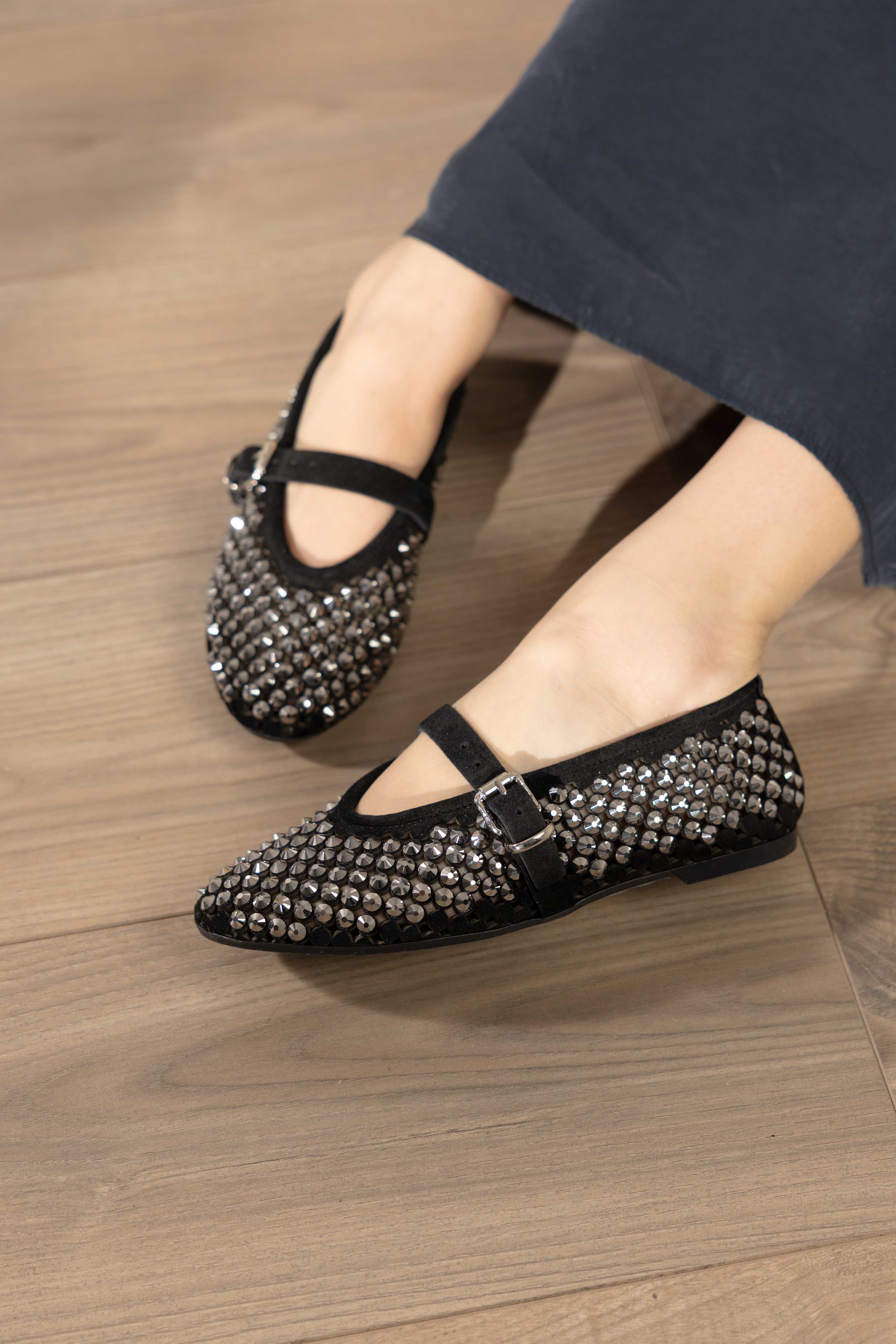 Ballerine in Camoscio Samantha - Mimmu