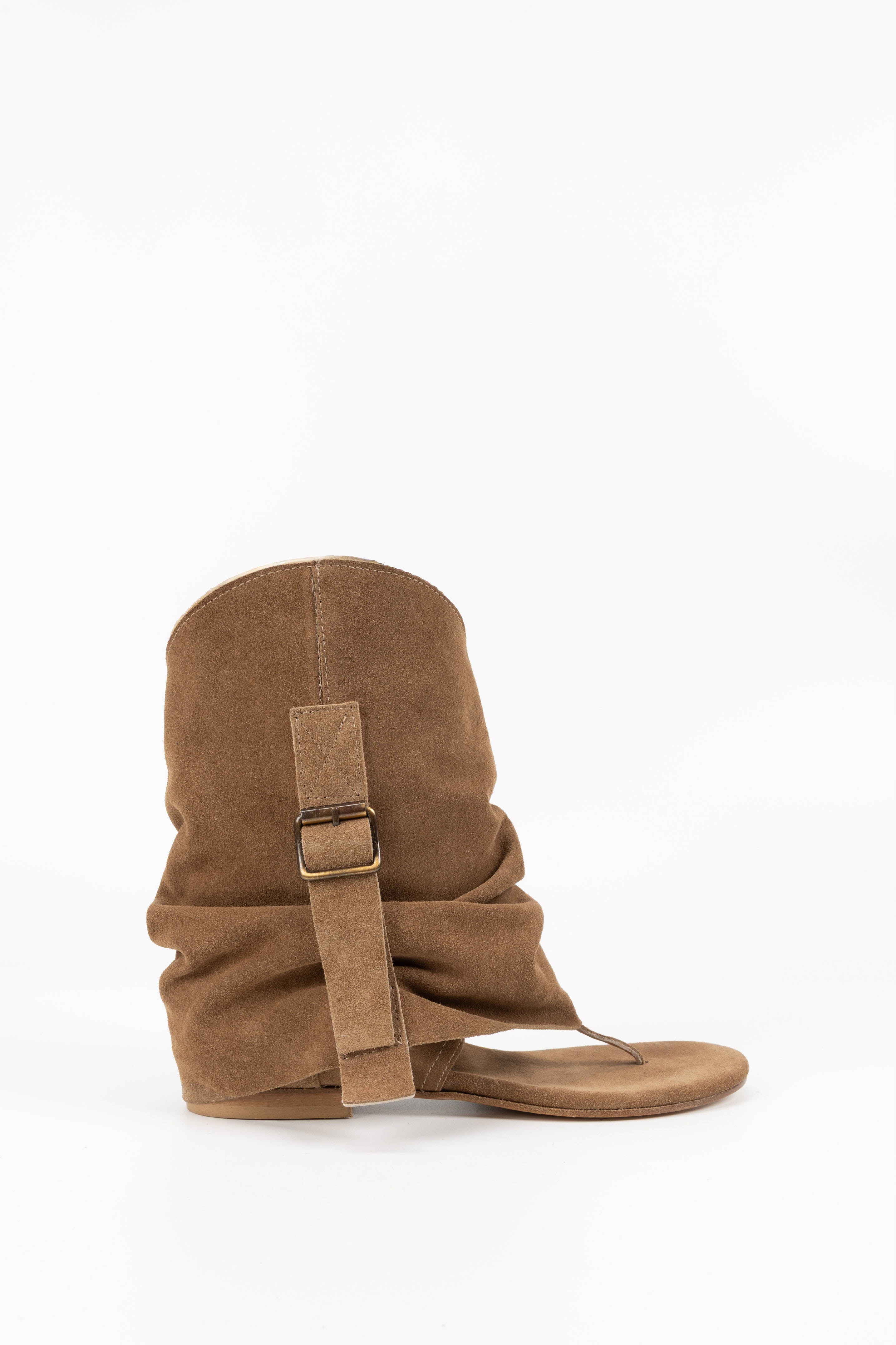 Stivaletti in Camoscio Margaux