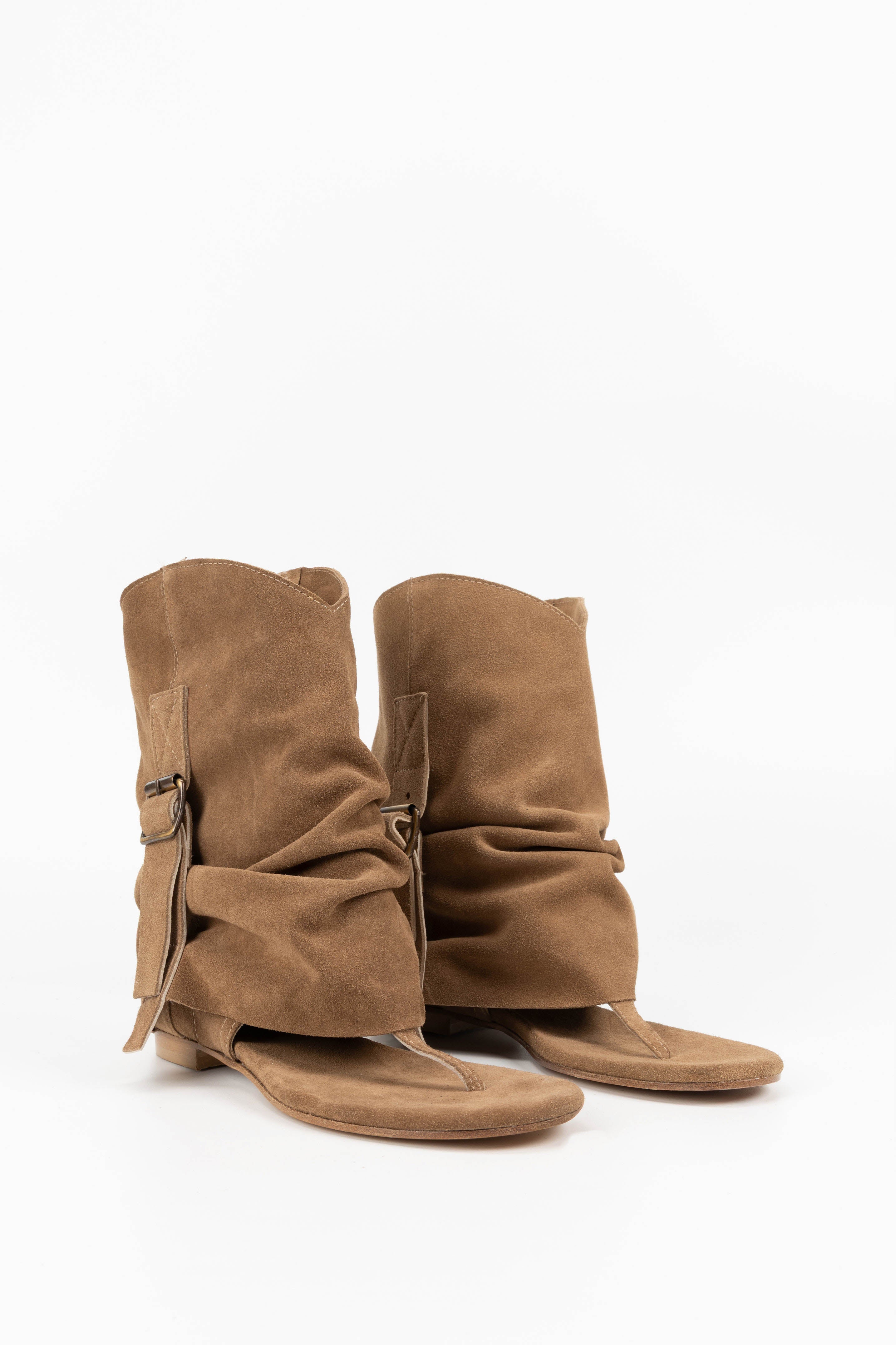 Stivaletti in Camoscio Margaux - Mimmu