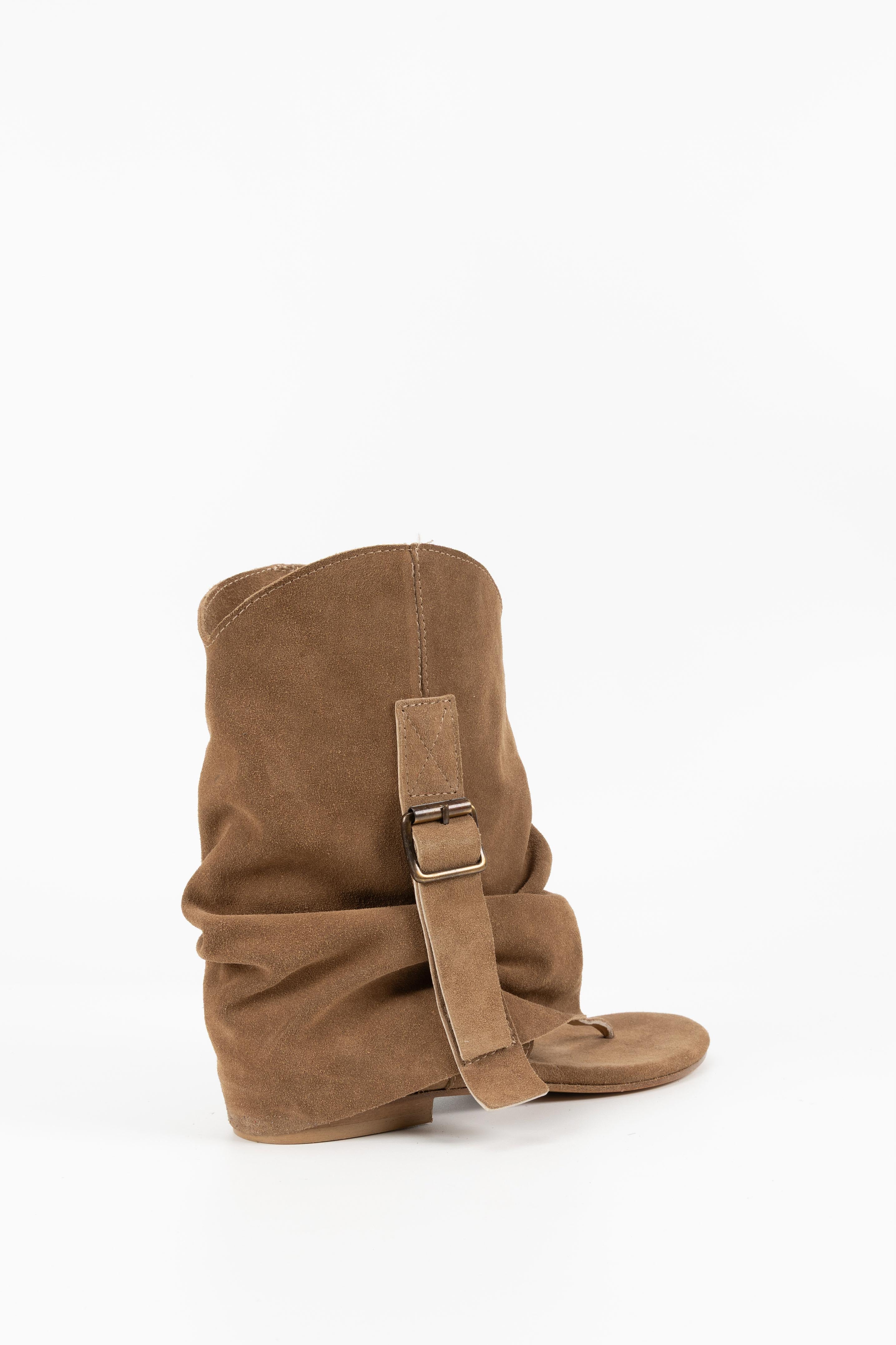 Stivaletti in Camoscio Margaux - Mimmu