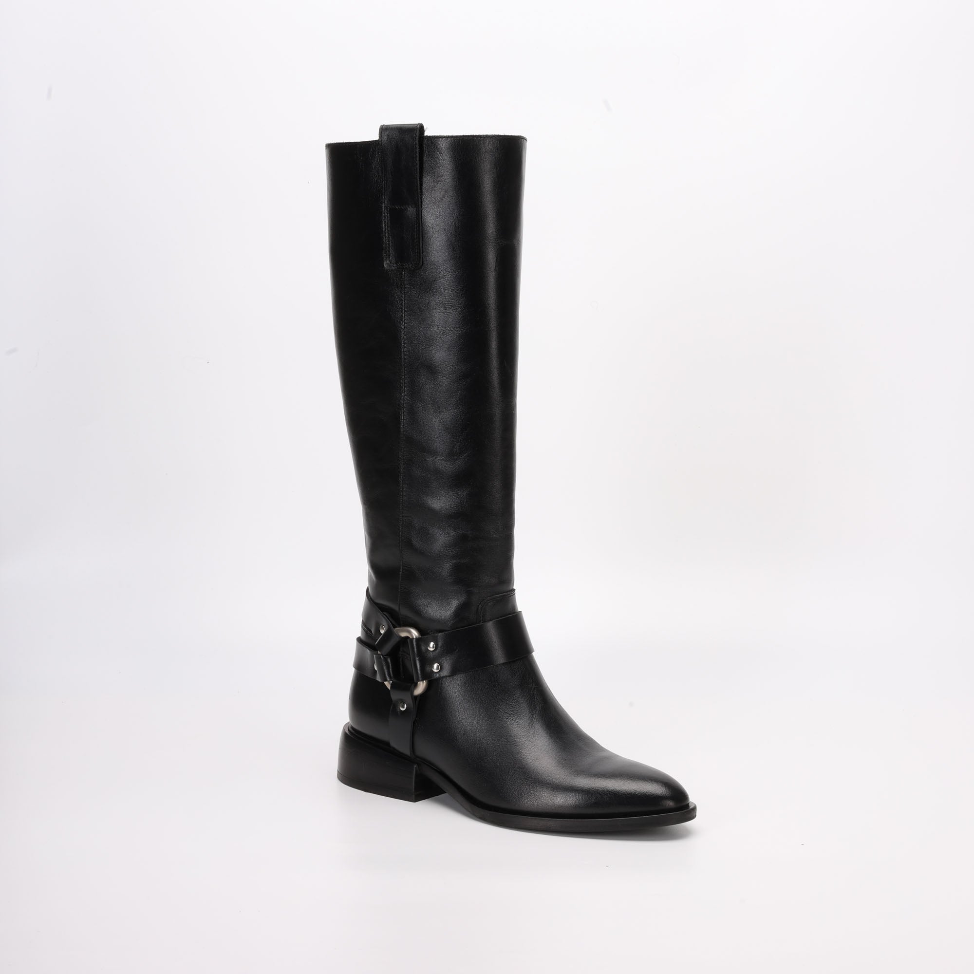 Stivale in Pelle Karen Nero