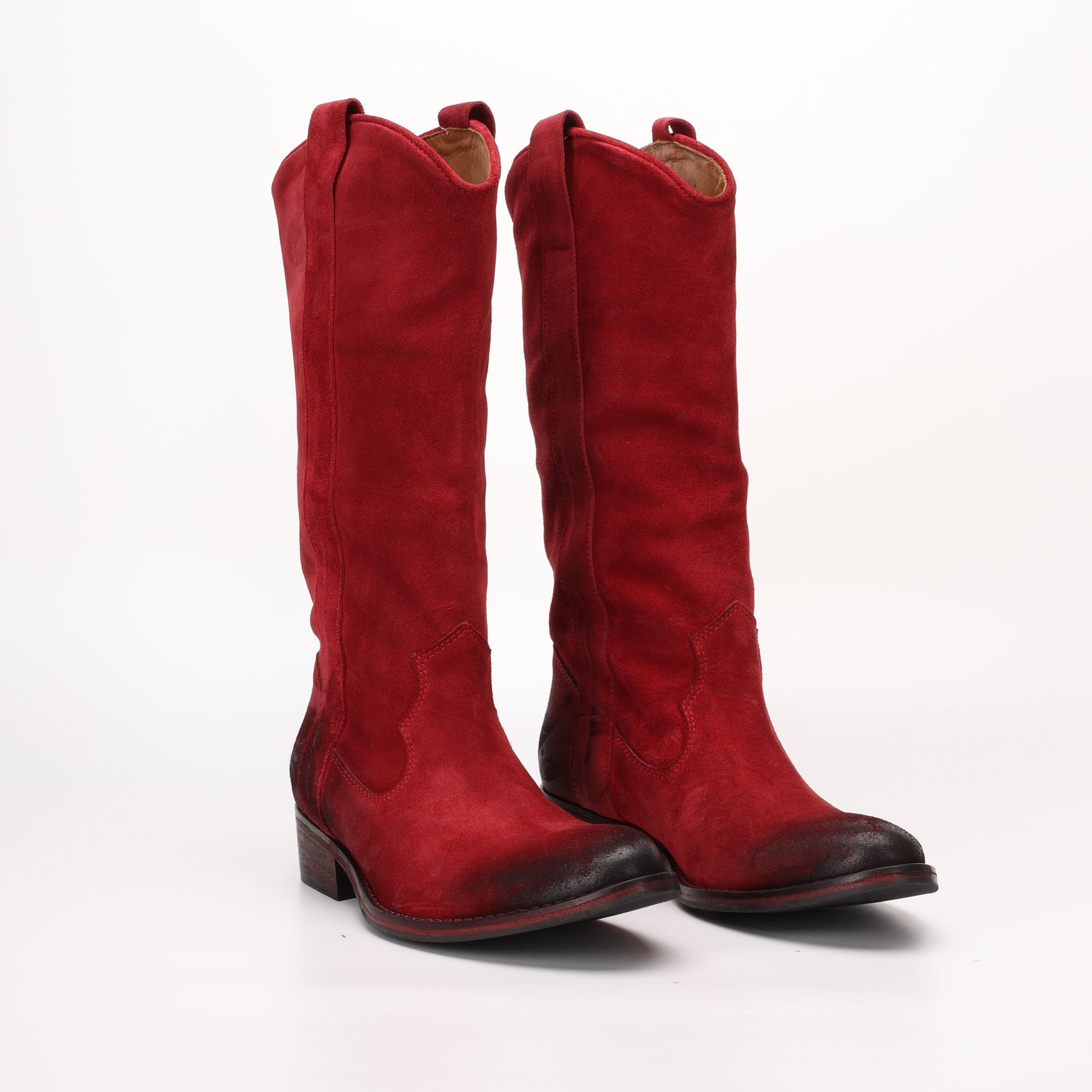 Stivale in Camoscio Sofie Rosso