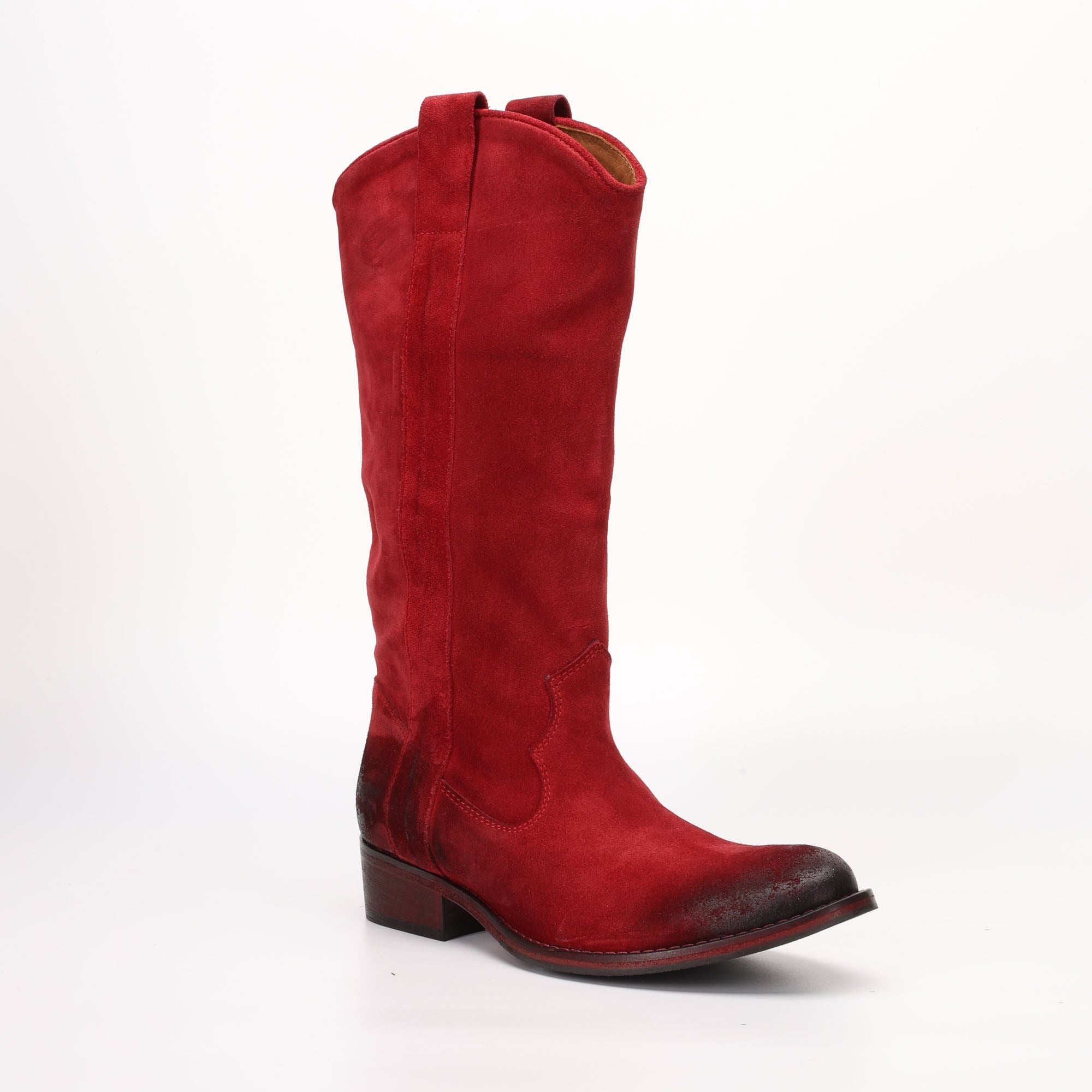 Stivale in Camoscio Sofie Rosso