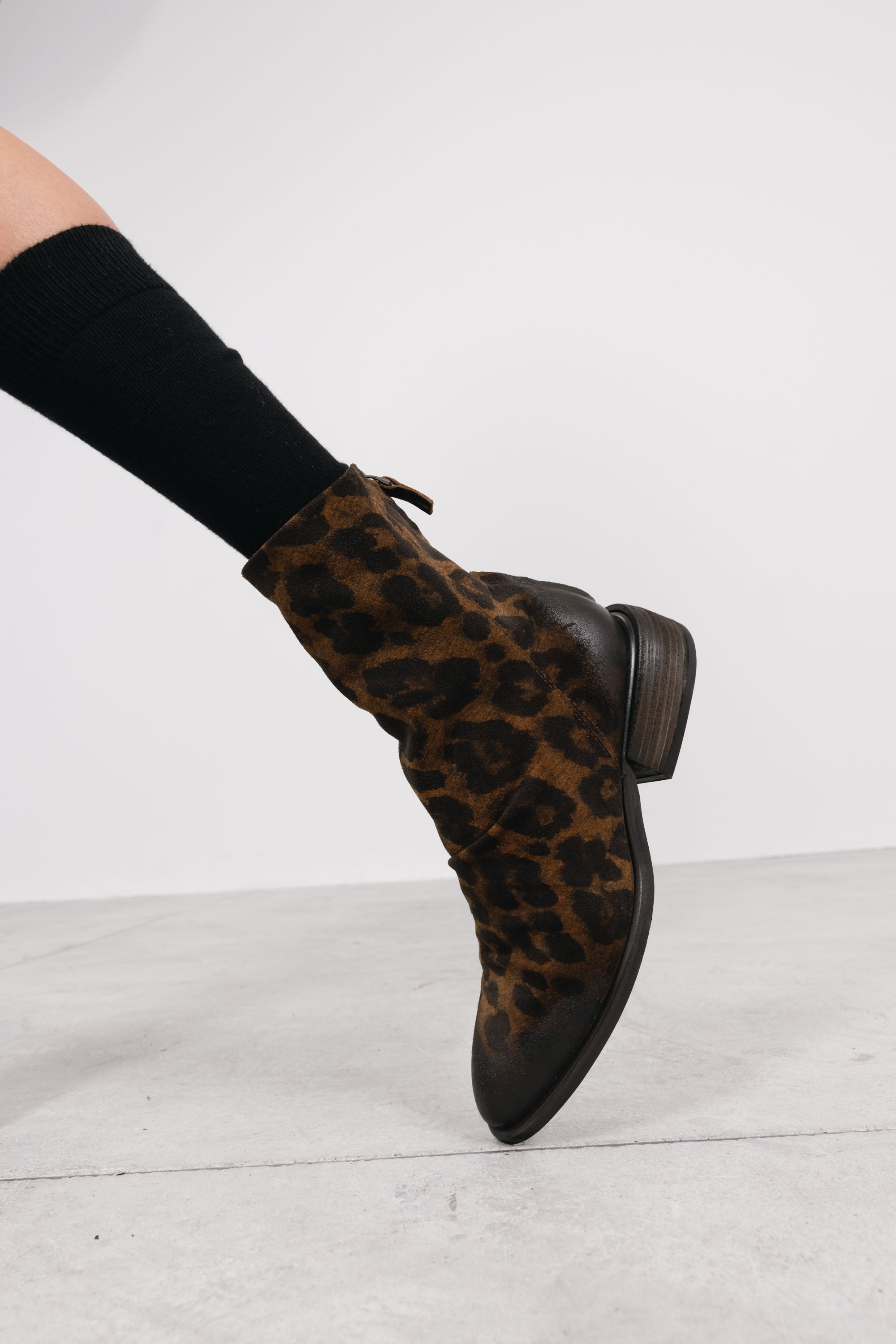 Bottines en daim Claire