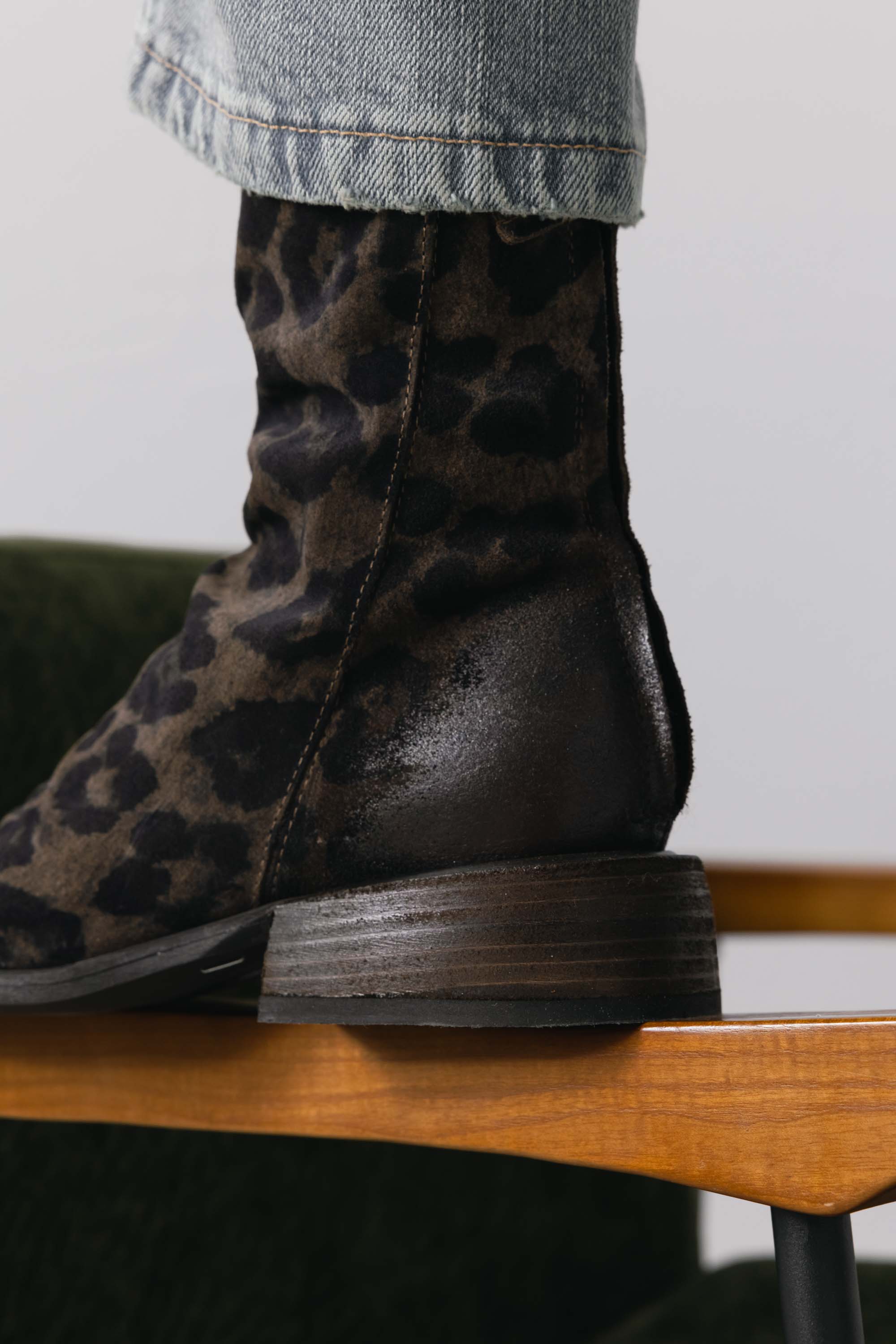 Bottines en daim Claire