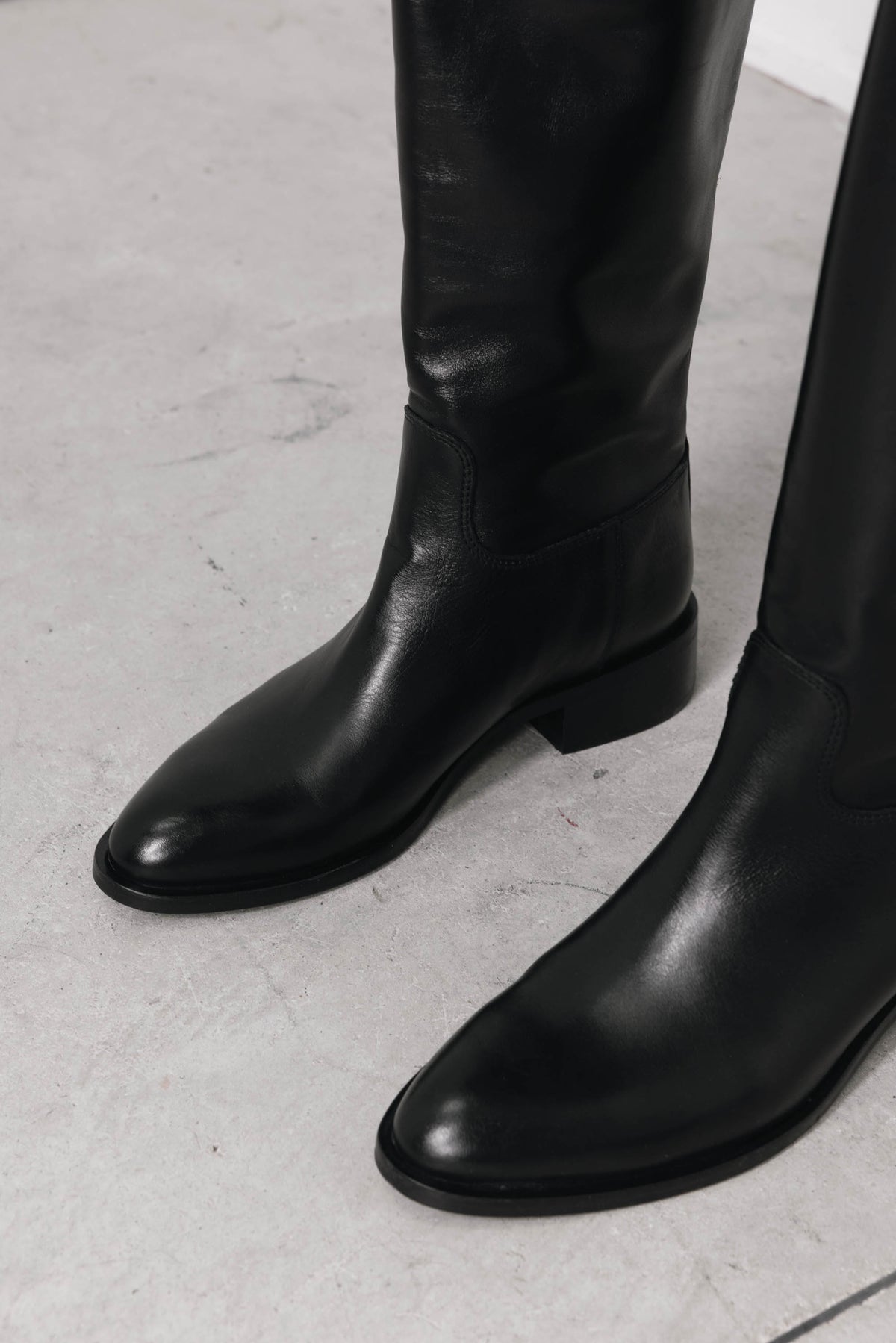 Stivale in Pelle Lise Nero