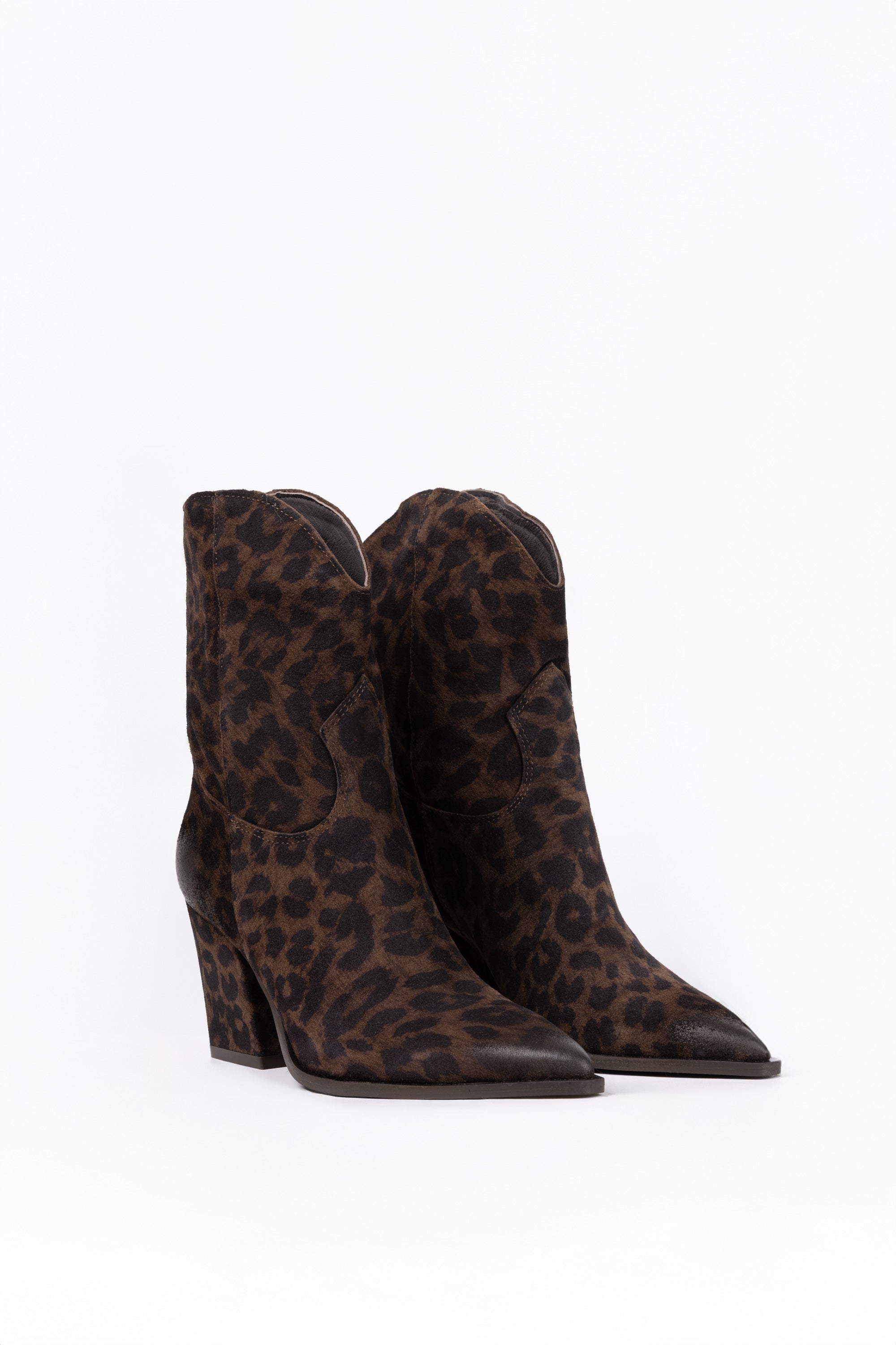 Stivaletto in Camoscio Maculato Noelia