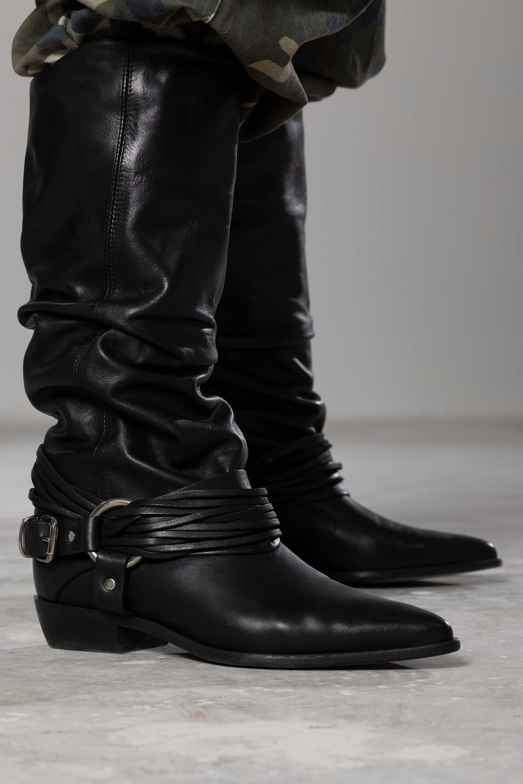 Stivali Texani in Pelle Sophie