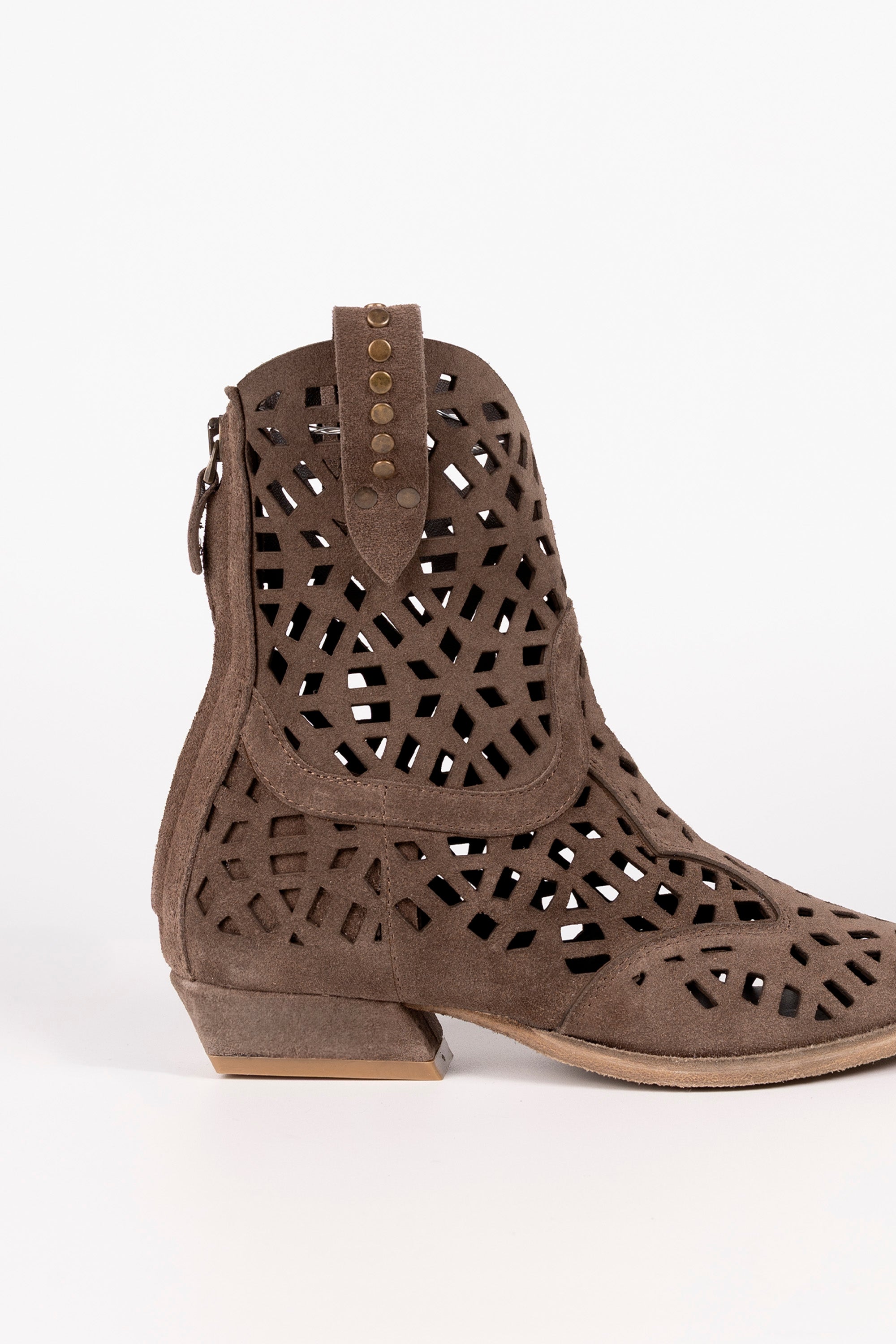 Lucille Suede Ankle Boots