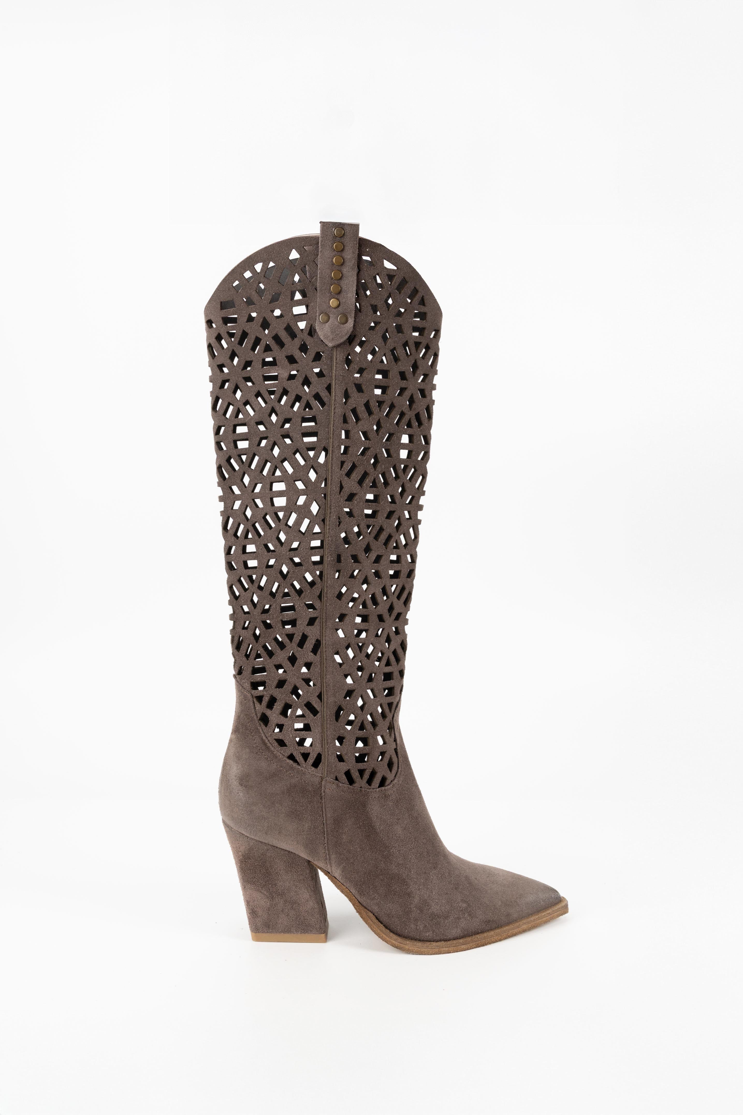 Stivali in Camoscio Delphine - Mimmu