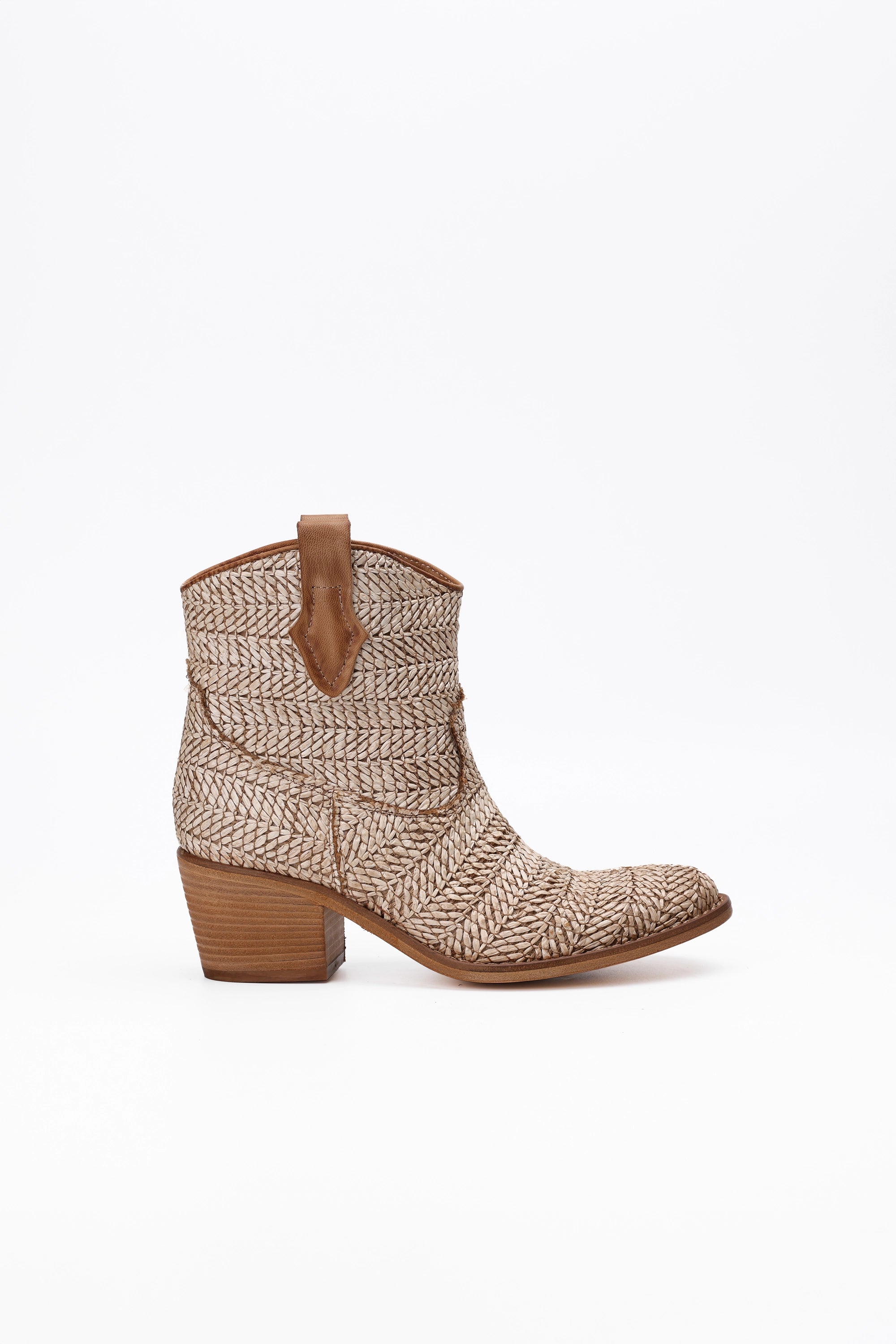Stivaletti Ida in Raffia