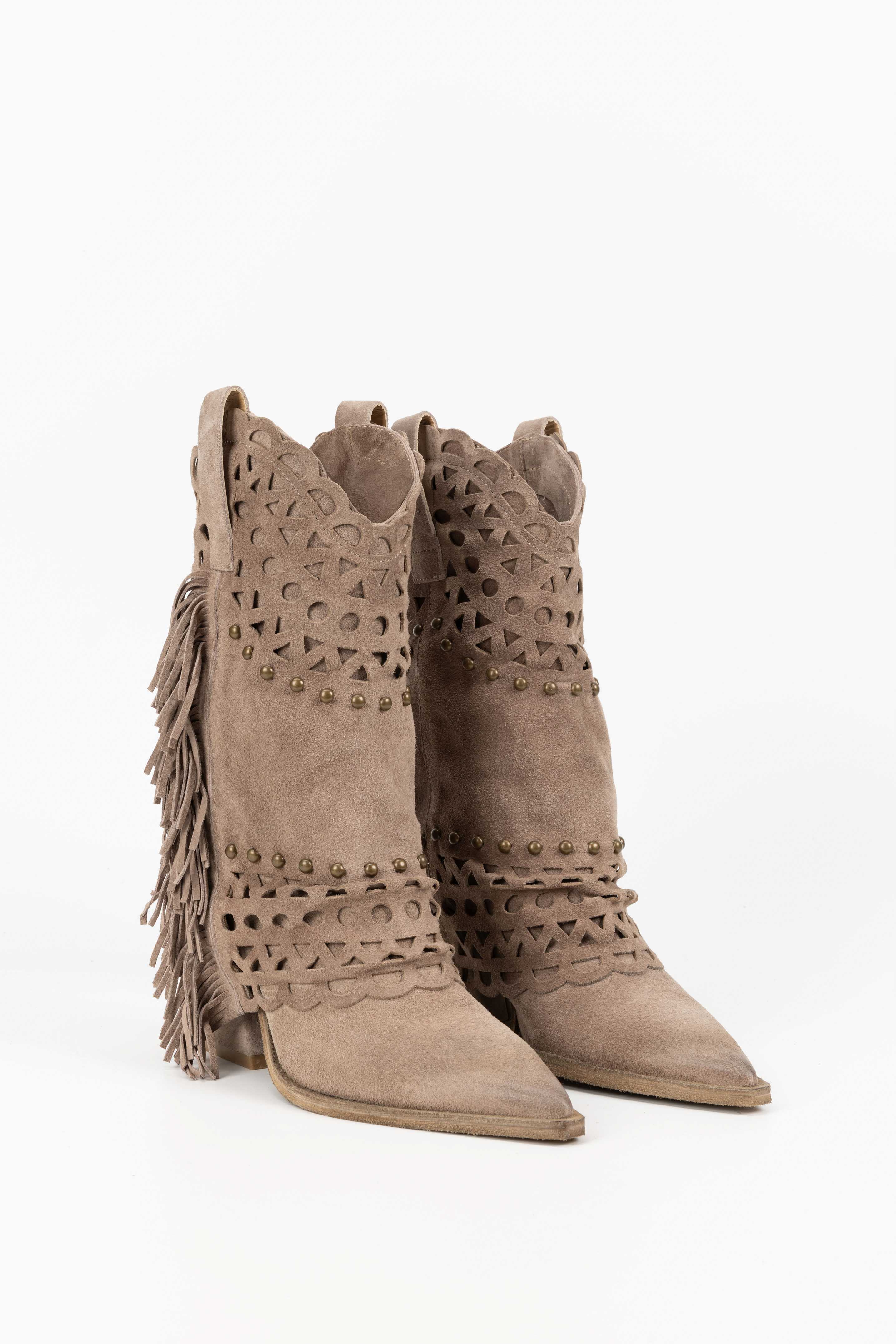 Stivali in Camoscio Magdalena - Mimmu