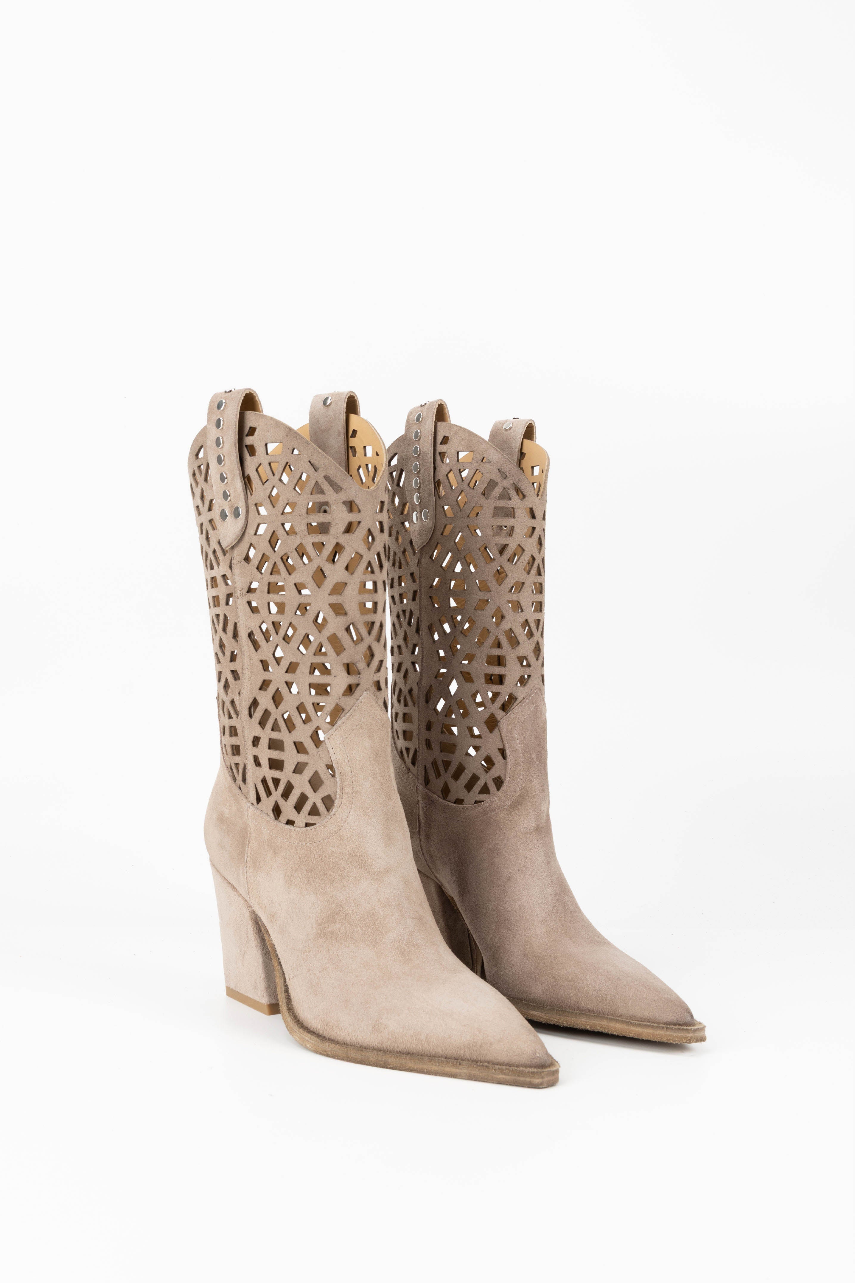 Stivaletti in Camoscio Louise