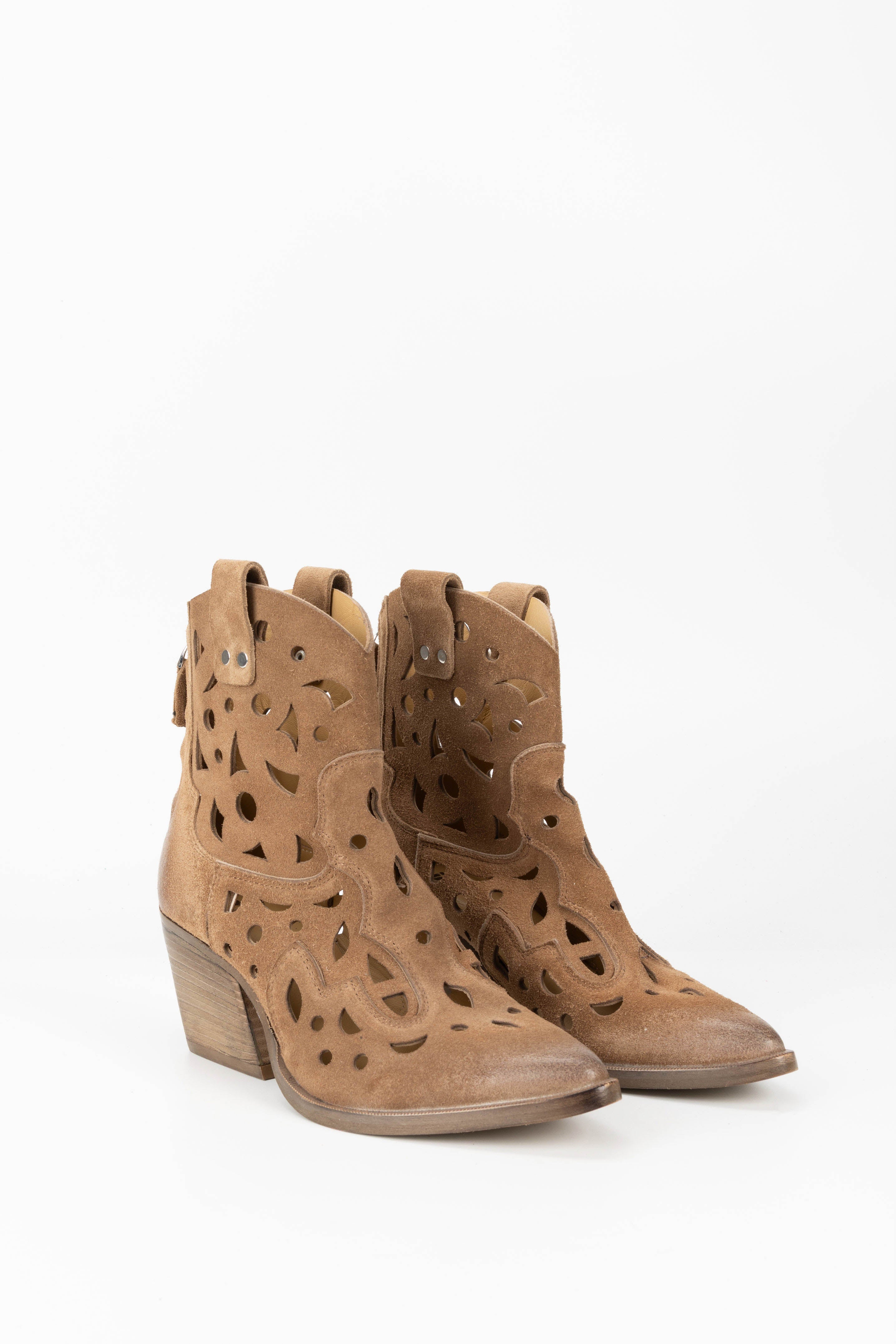 Stivaletti in Camoscio Janelle - Mimmu