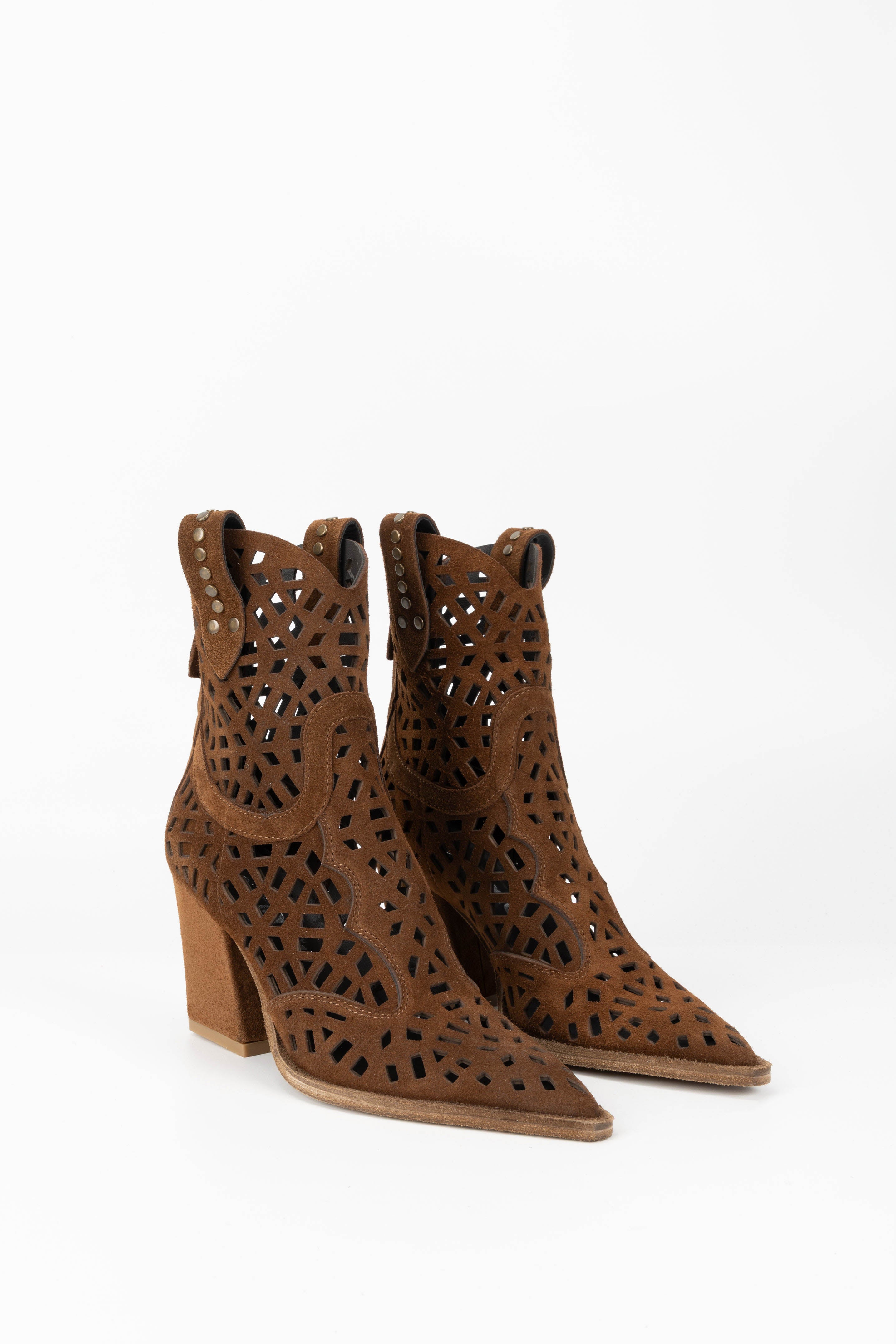 Stivaletti in Camoscio Bridget