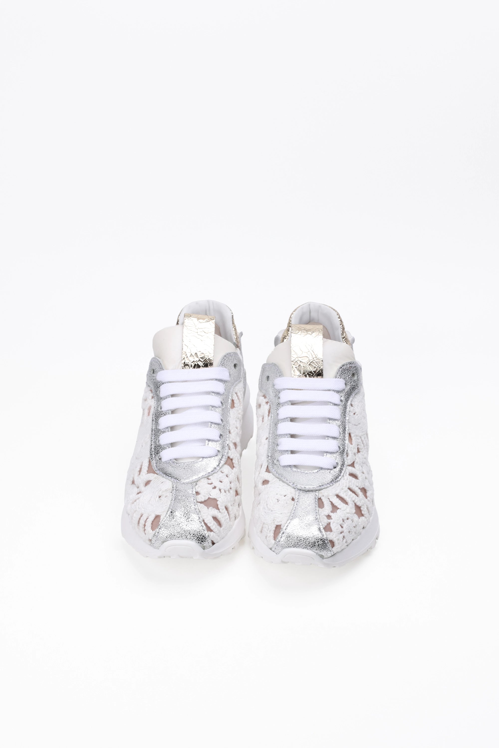 Sneakers Penolope In Macramè