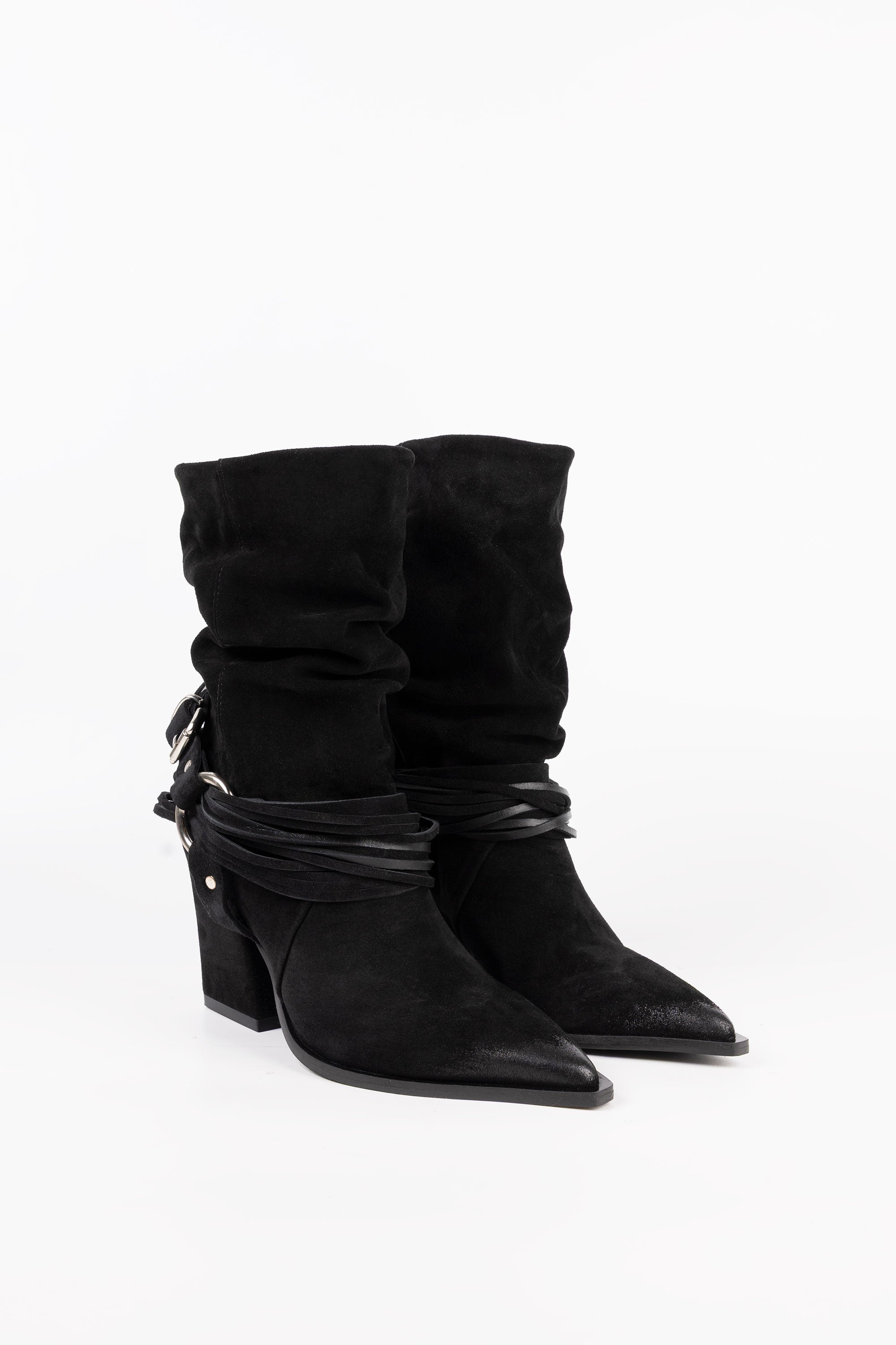 Stivaletti in Camoscio Eliza