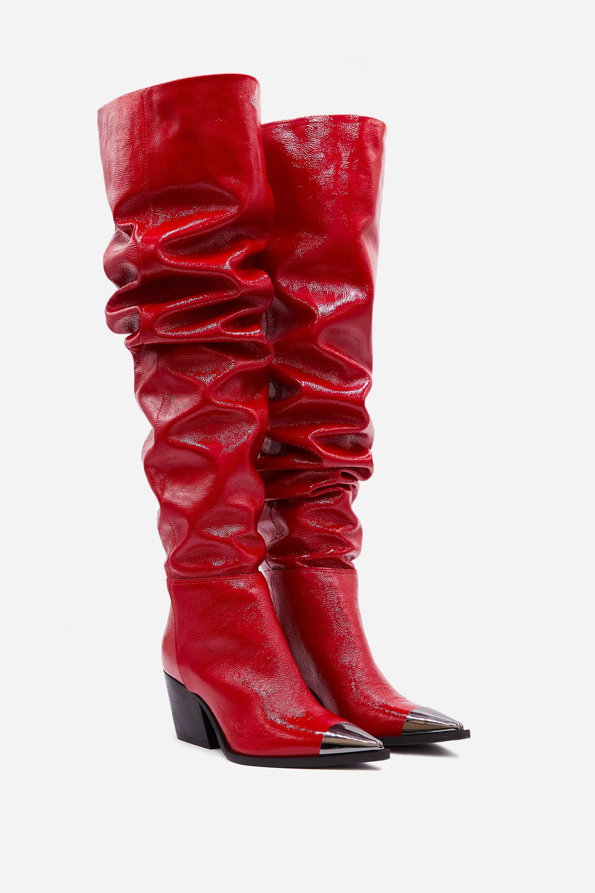 Rodeo night - Stivali Alti in Vernice - Mimmu