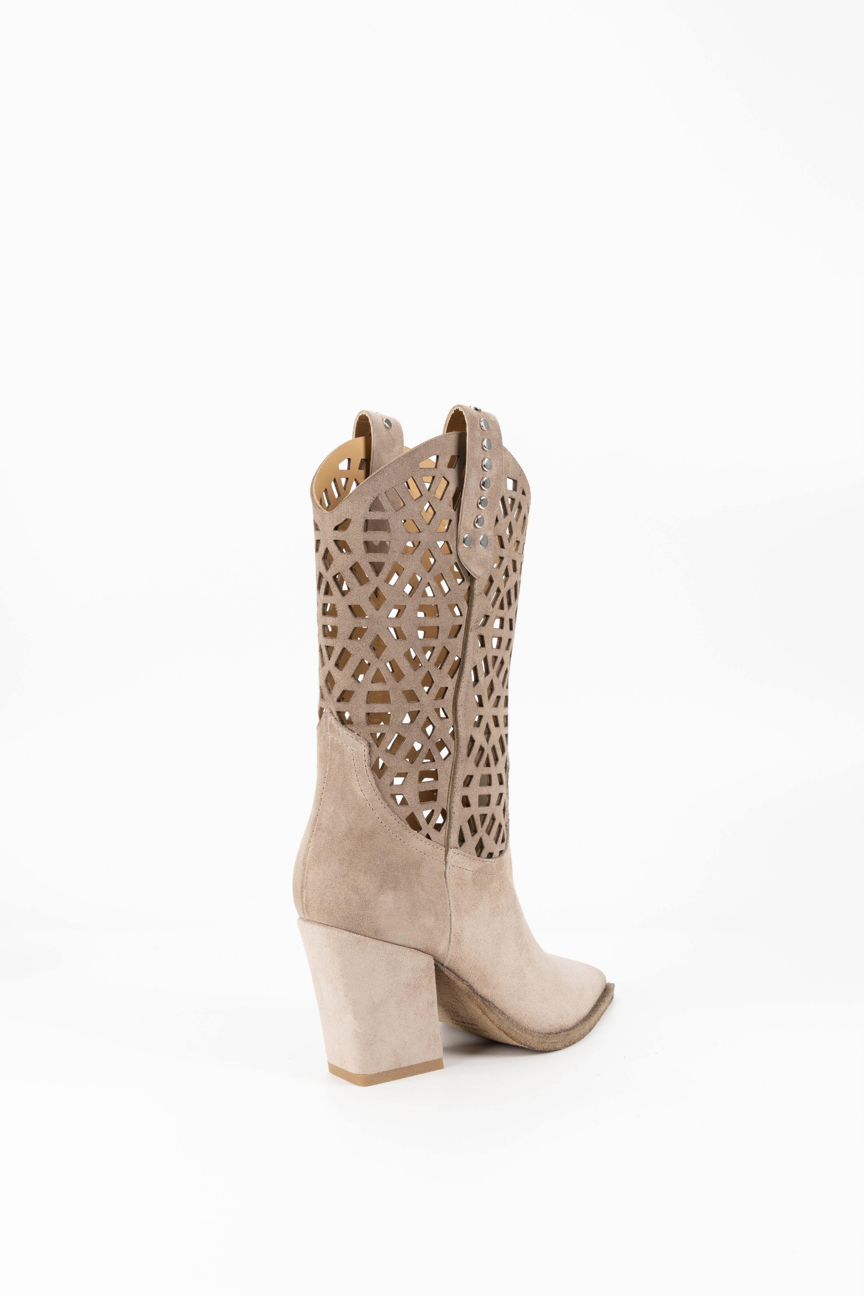 Stivaletti in Camoscio Louise