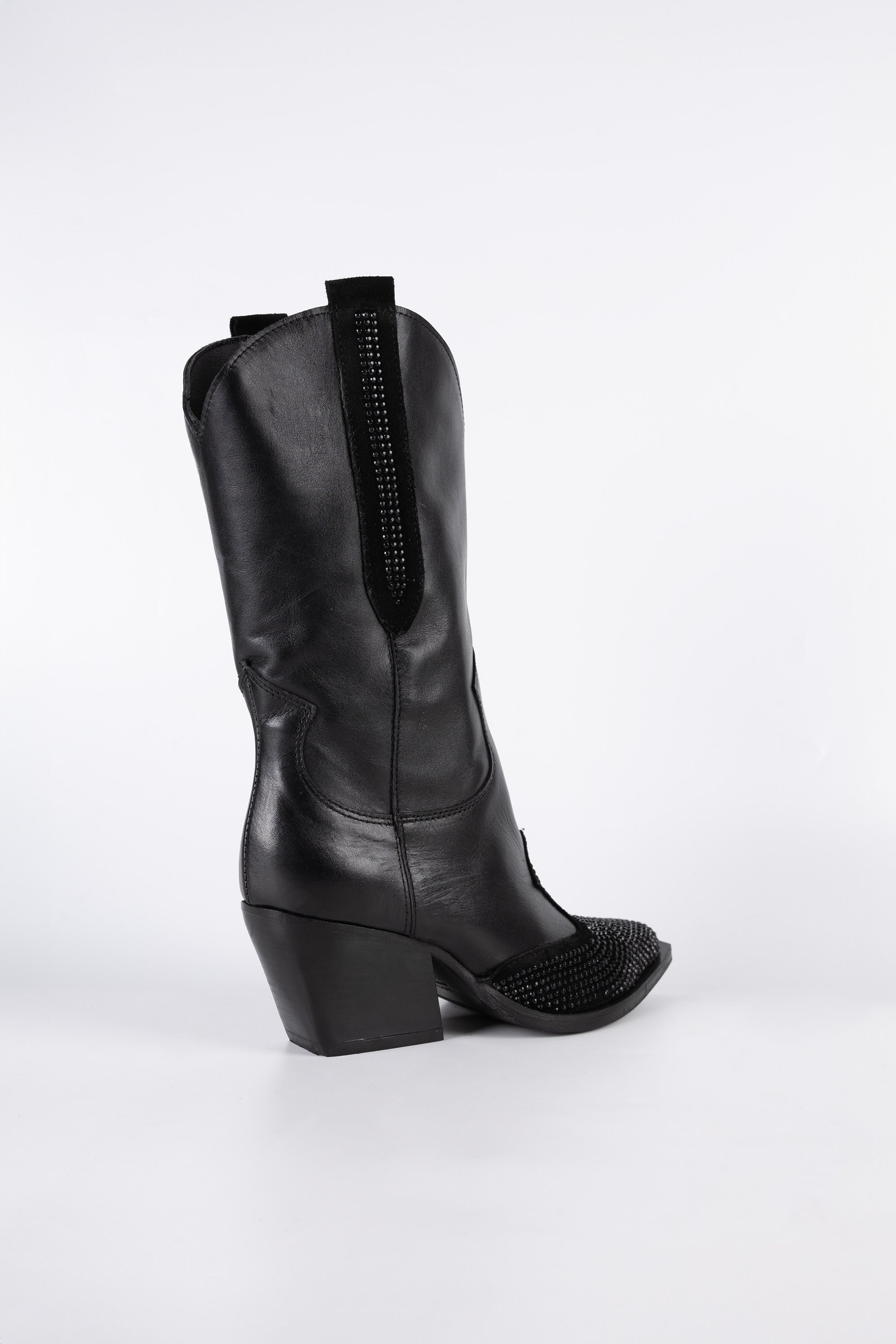 Stivali Texani in Pelle Lindsay