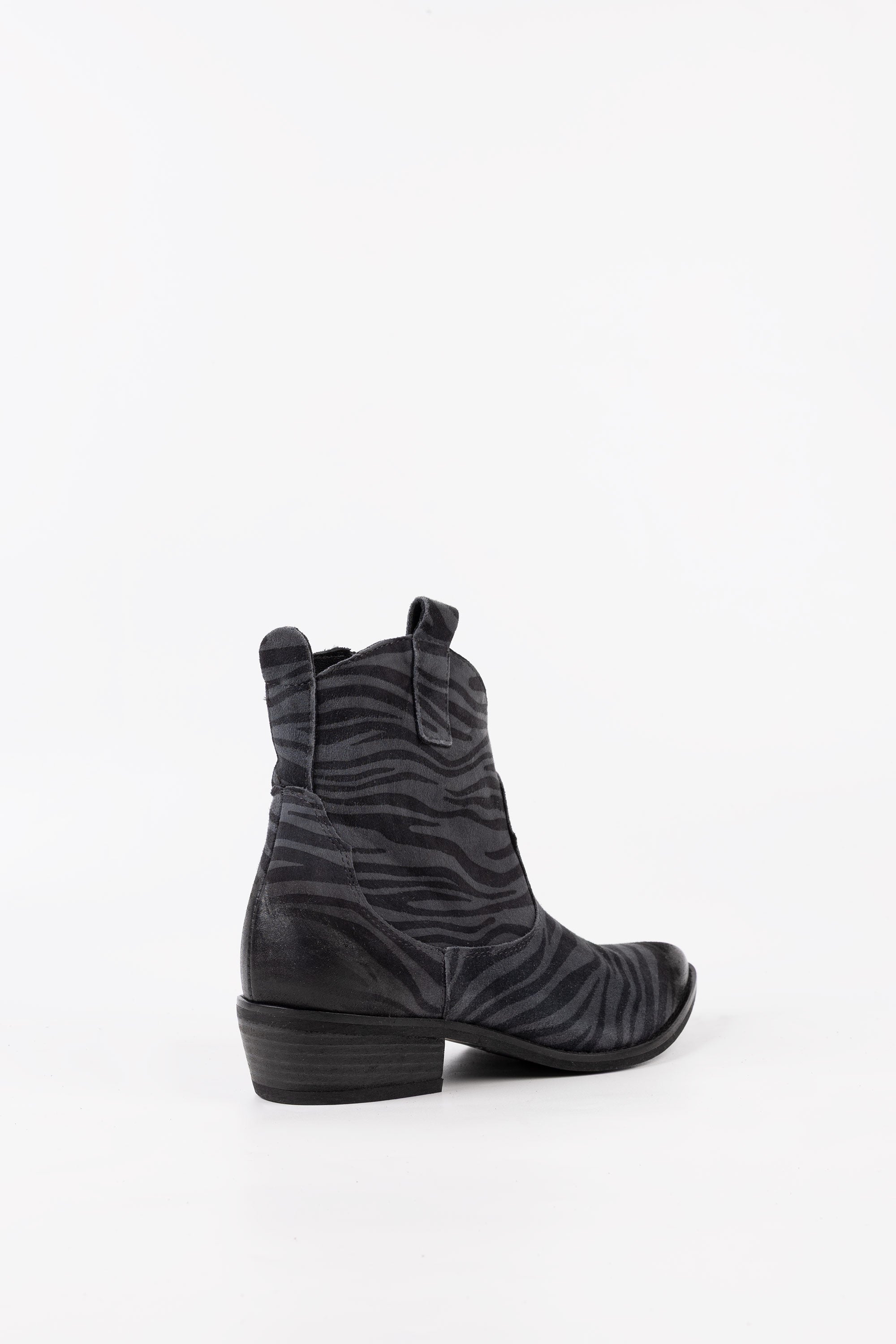 Botins em Pele Zebrada Giorgia