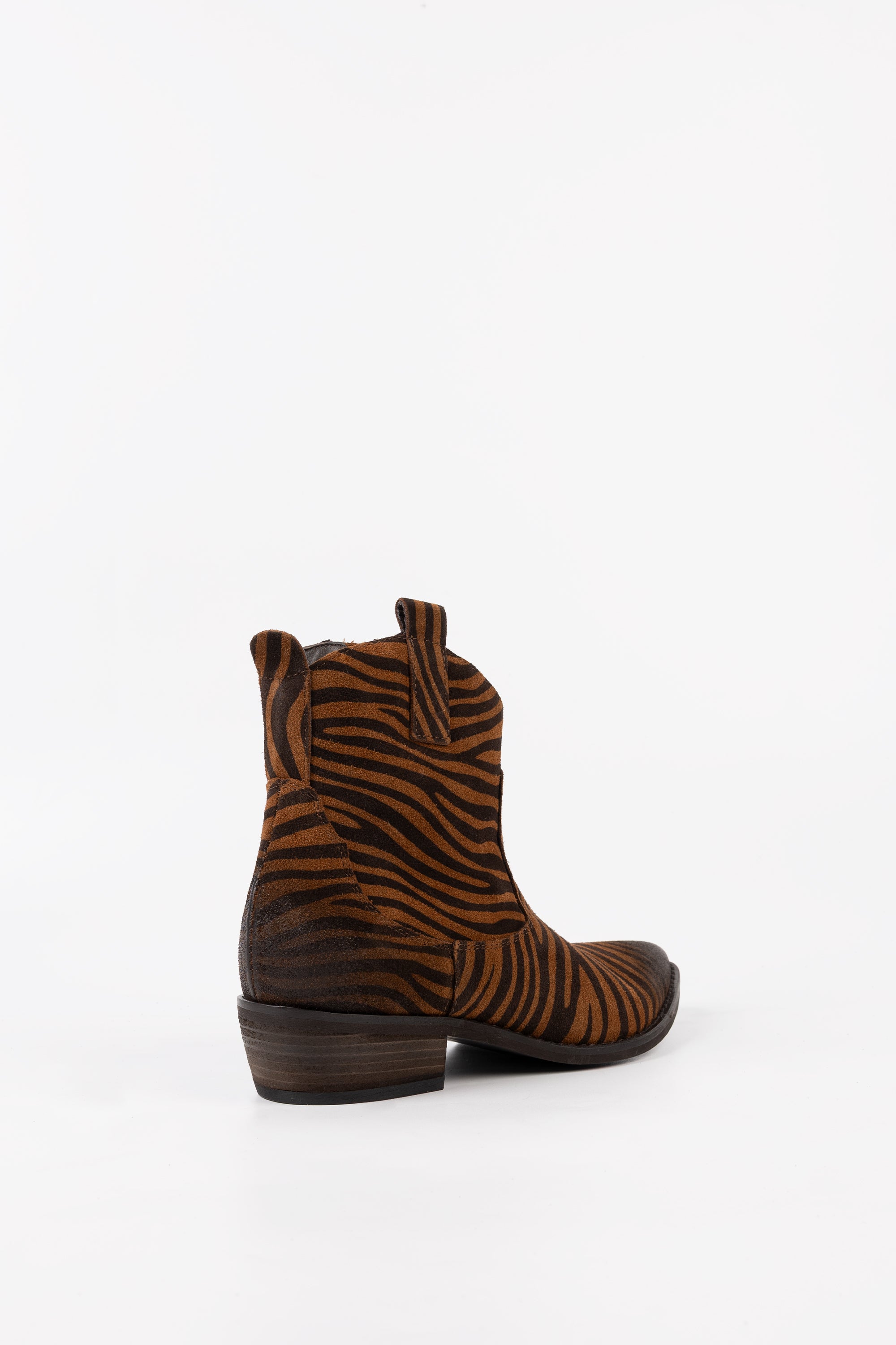 Botins em Pele Zebrada Giorgia