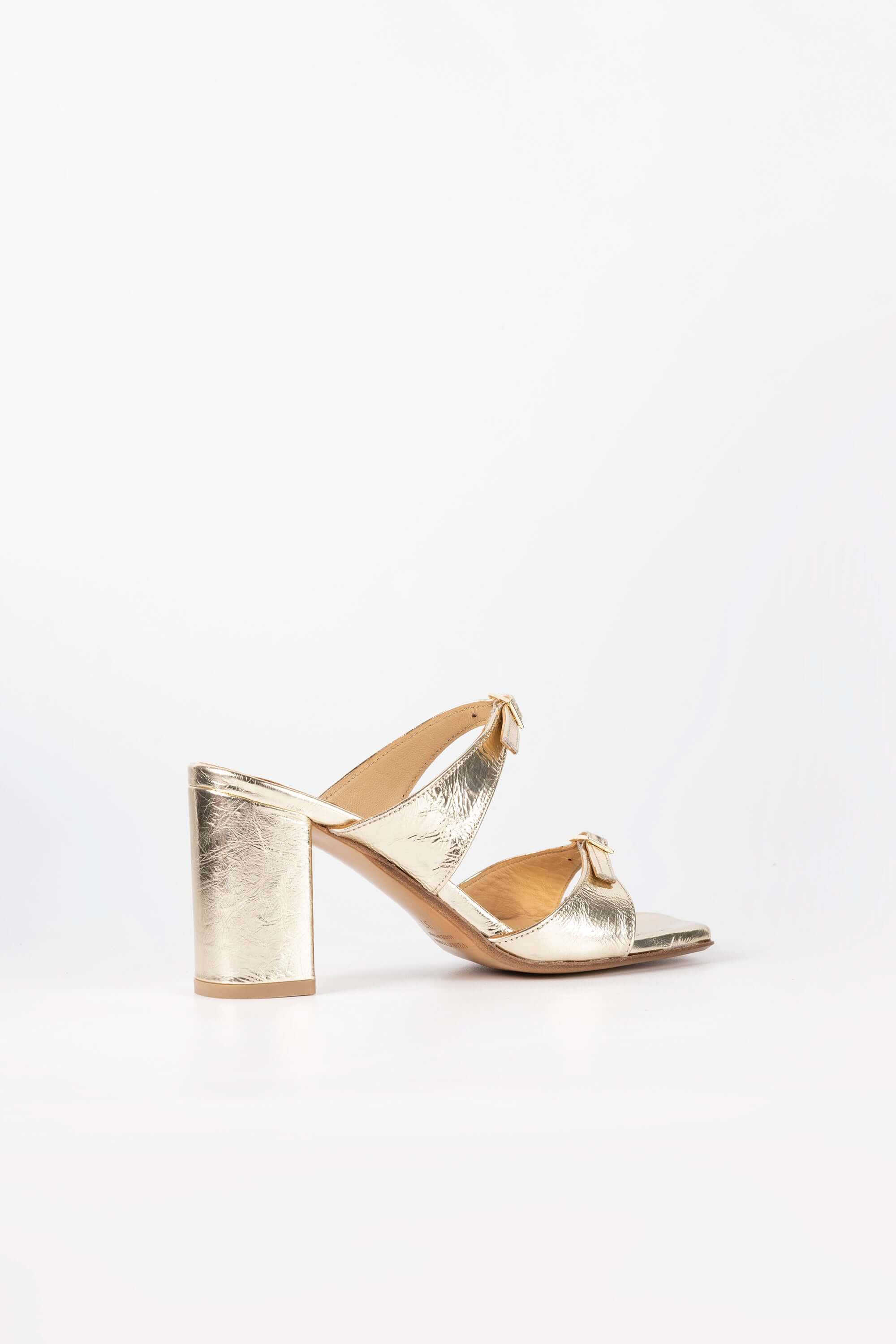 Sandali in Pelle Laminata Nicole