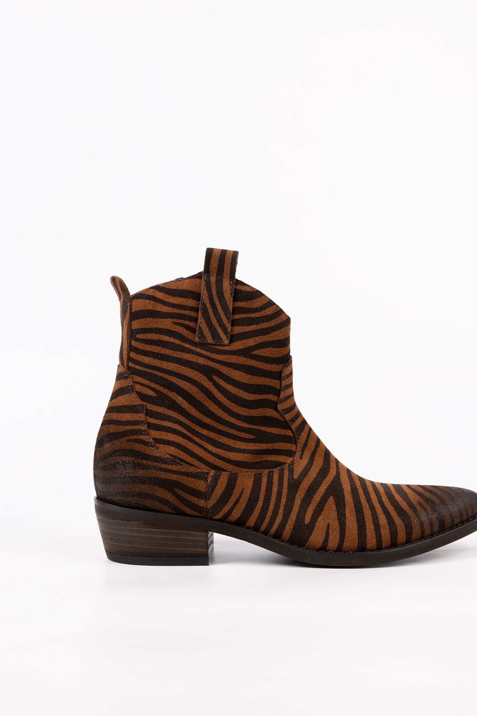 Botins em Pele Zebrada Giorgia