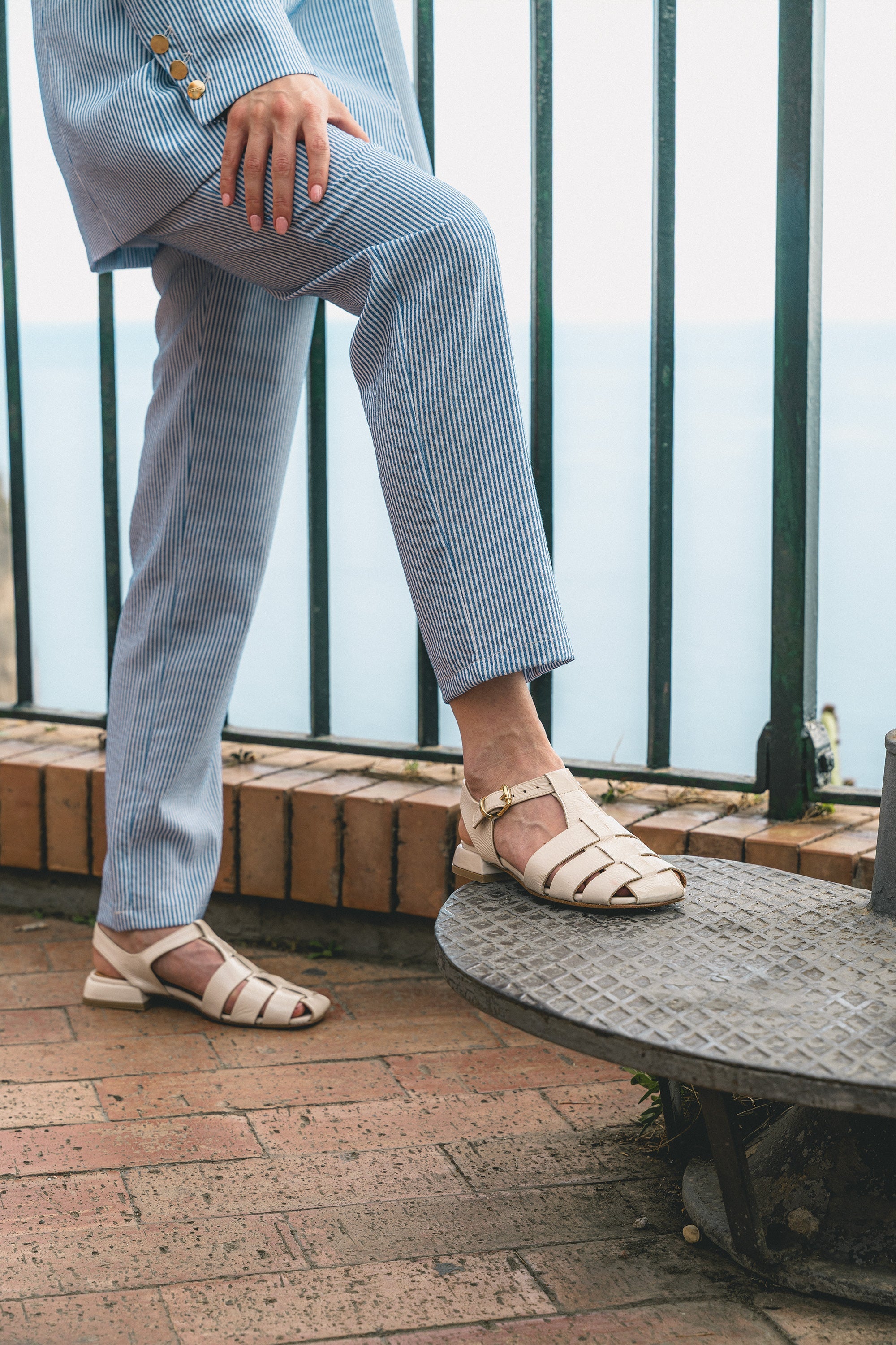 Sandali in Pelle Vernice Beatrice - Mimmu